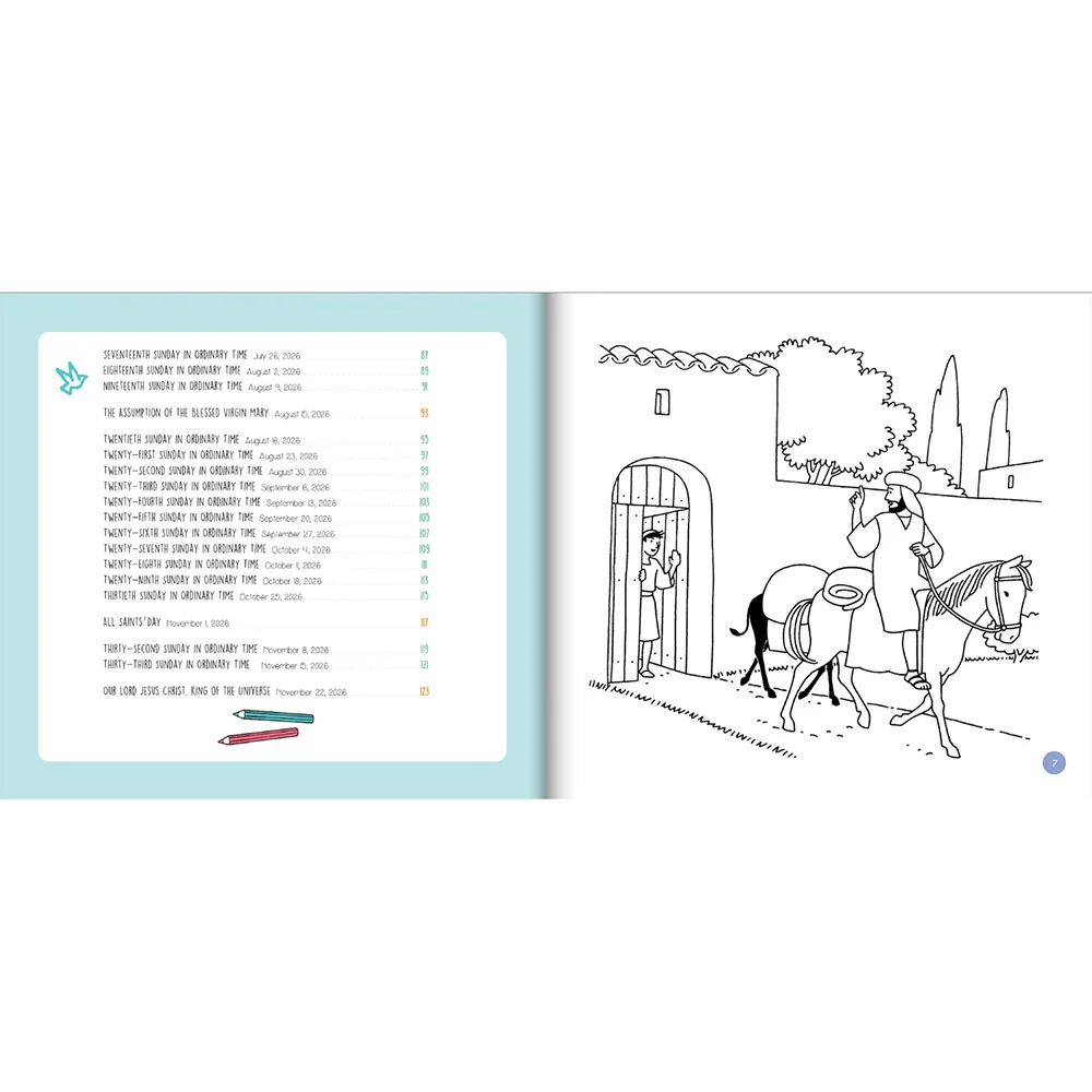 My Sunday Gospel Coloring Book 2026 - Image 4