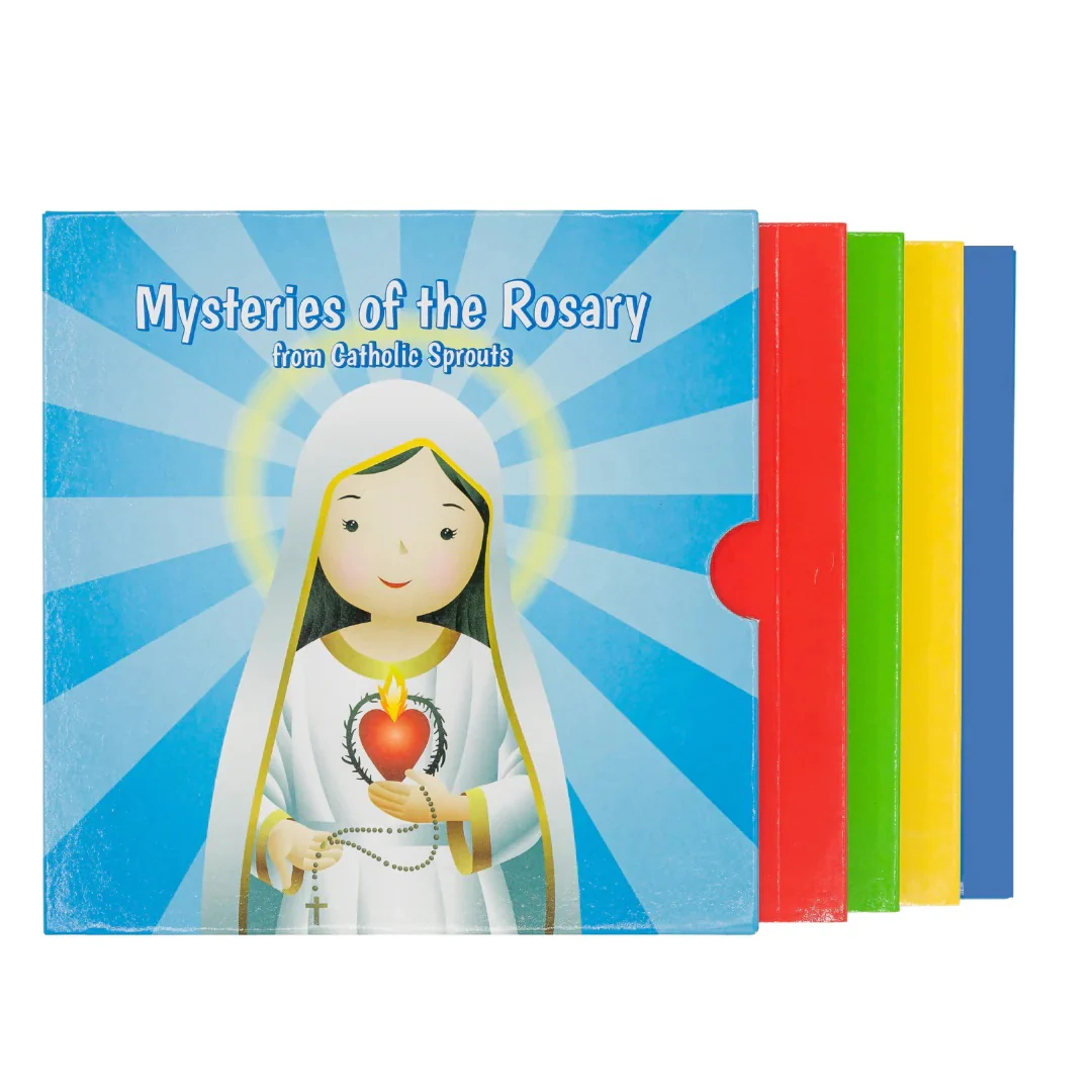 Mysteries of the Rosary 4 Board Book Set - Image 2