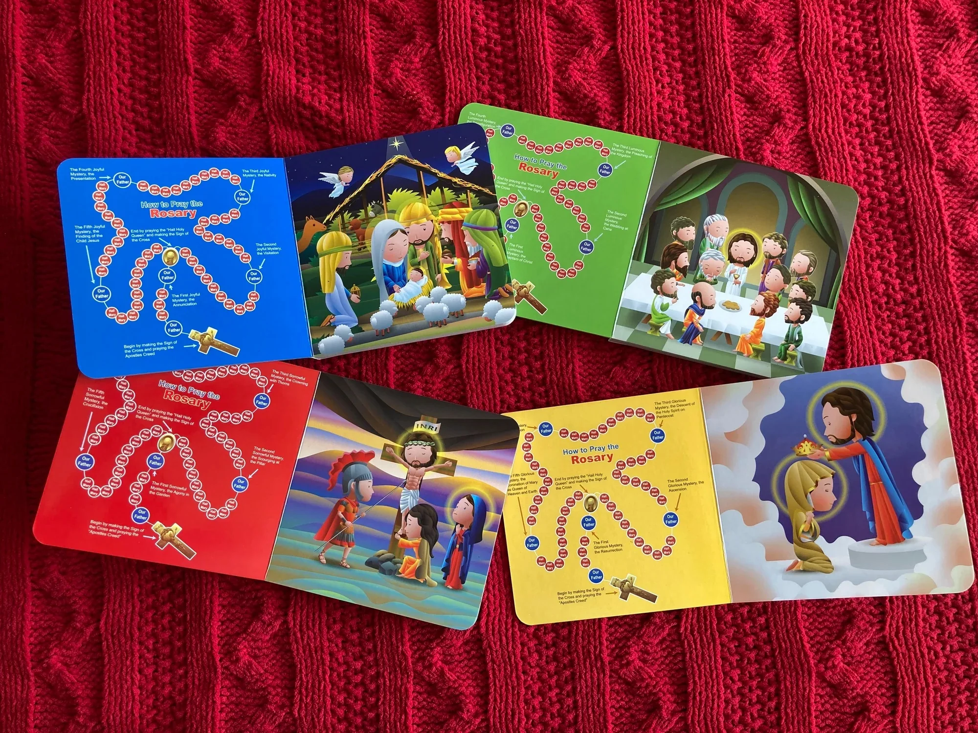 Mysteries of the Rosary 4 Board Book Set - Image 4