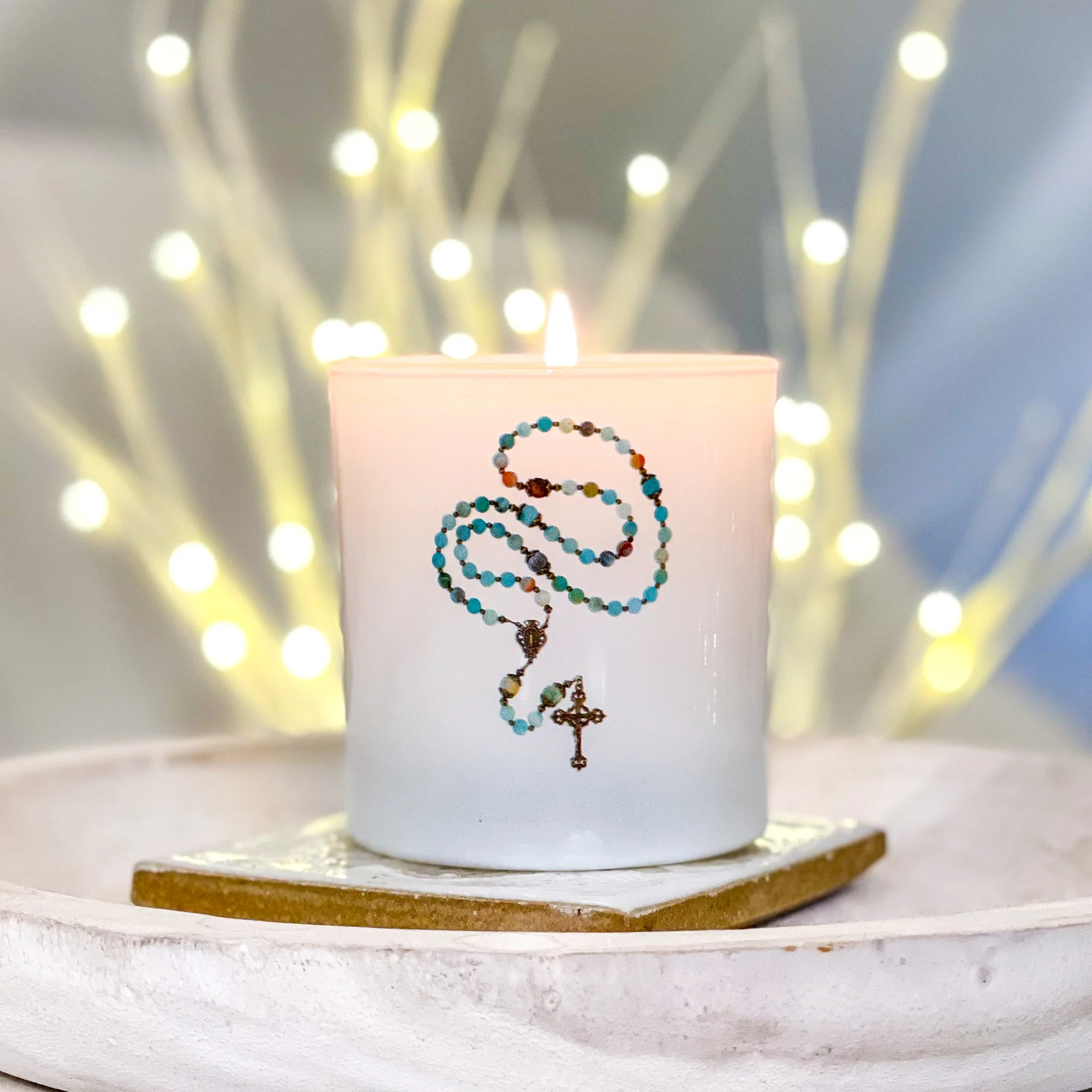 Mysteries of the Rosary Candle - Image 4