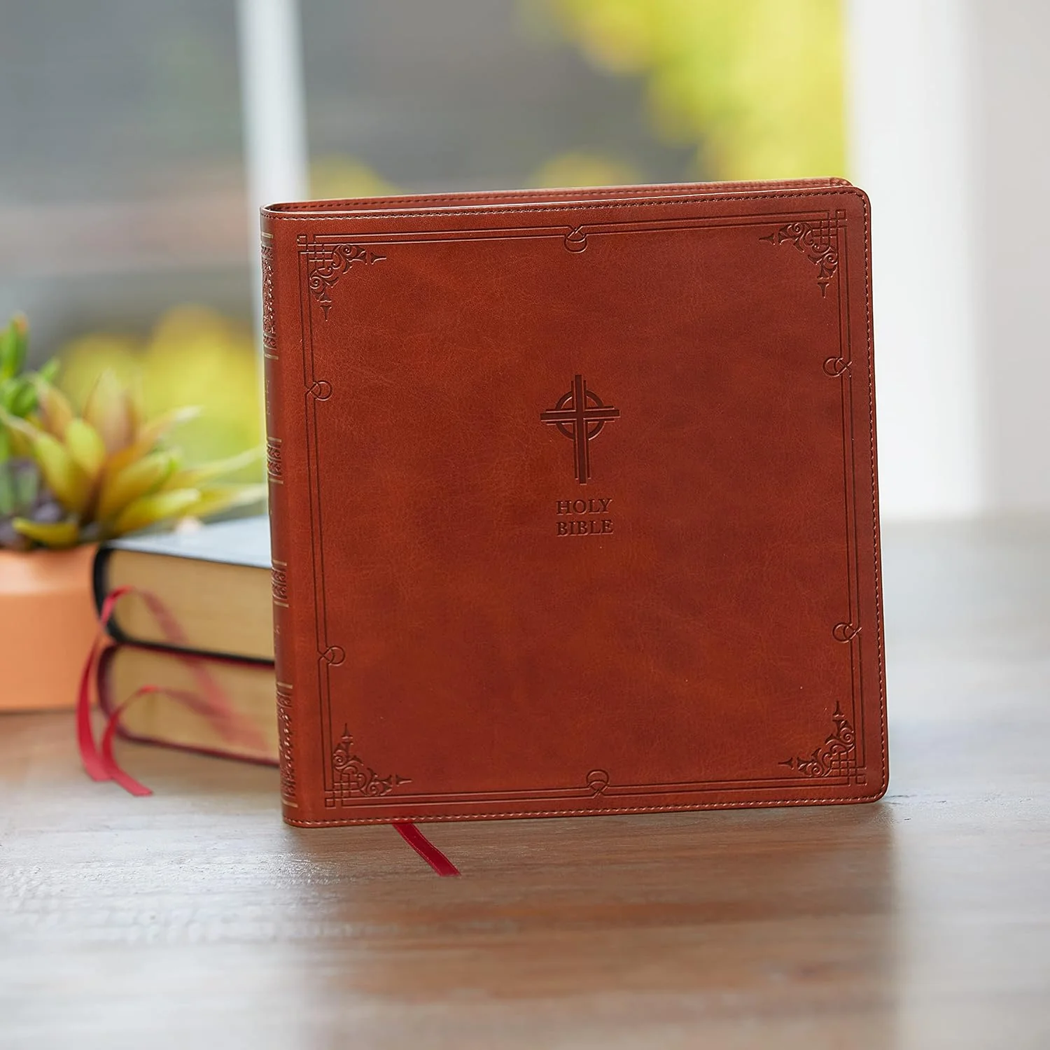 NABRE Extra Large Print Leathersoft Bible -Multiple Colors - Image 6