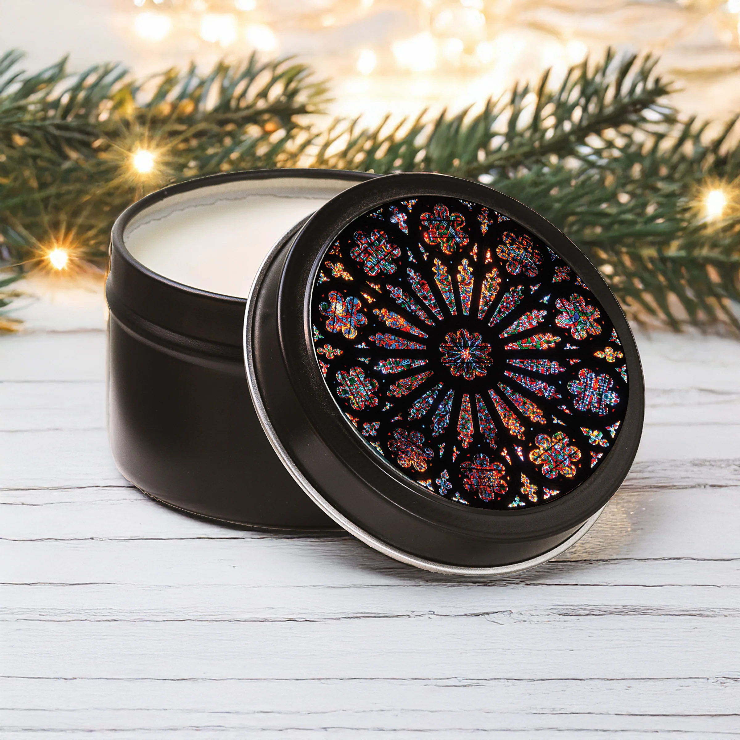 National Cathedral Candle Tin