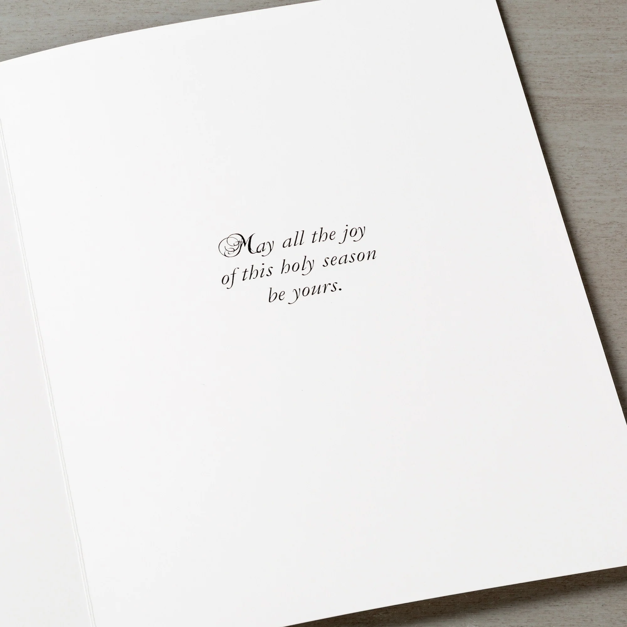 Nativity Blessings Christmas Card for Priests - Image 2