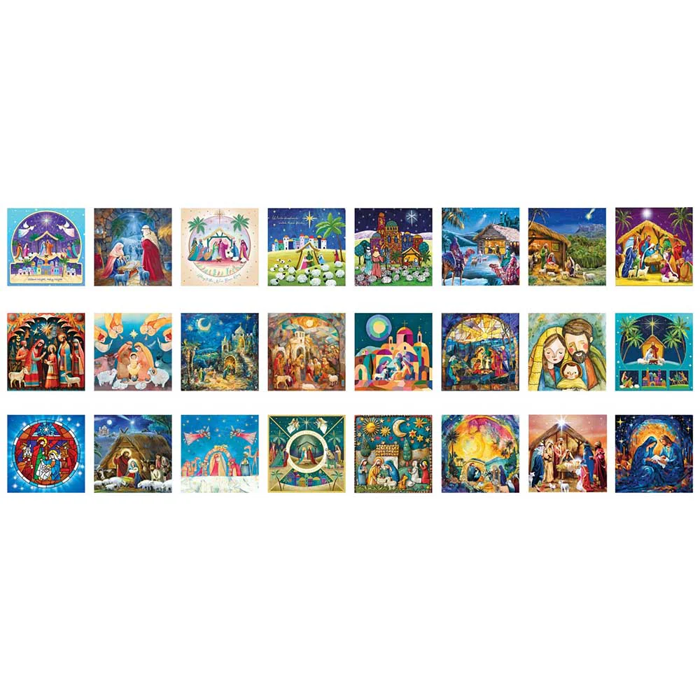 Nativity Jigsaw Puzzles Advent Calendar - 24 Puzzles - Image 4