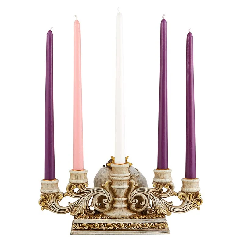 Nativity Style Advent Candleholder - Image 2