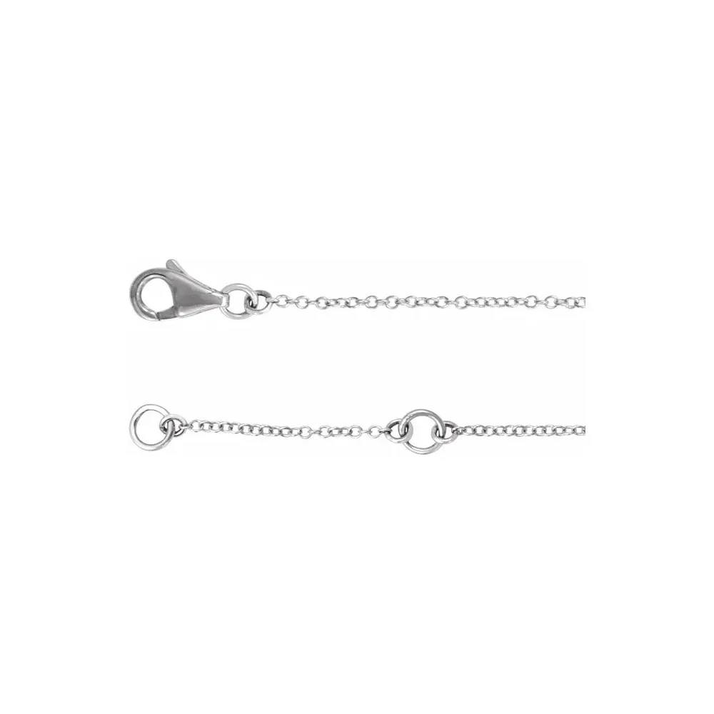 Natural Diamond Double Sideways Cross Bracelet - Image 7