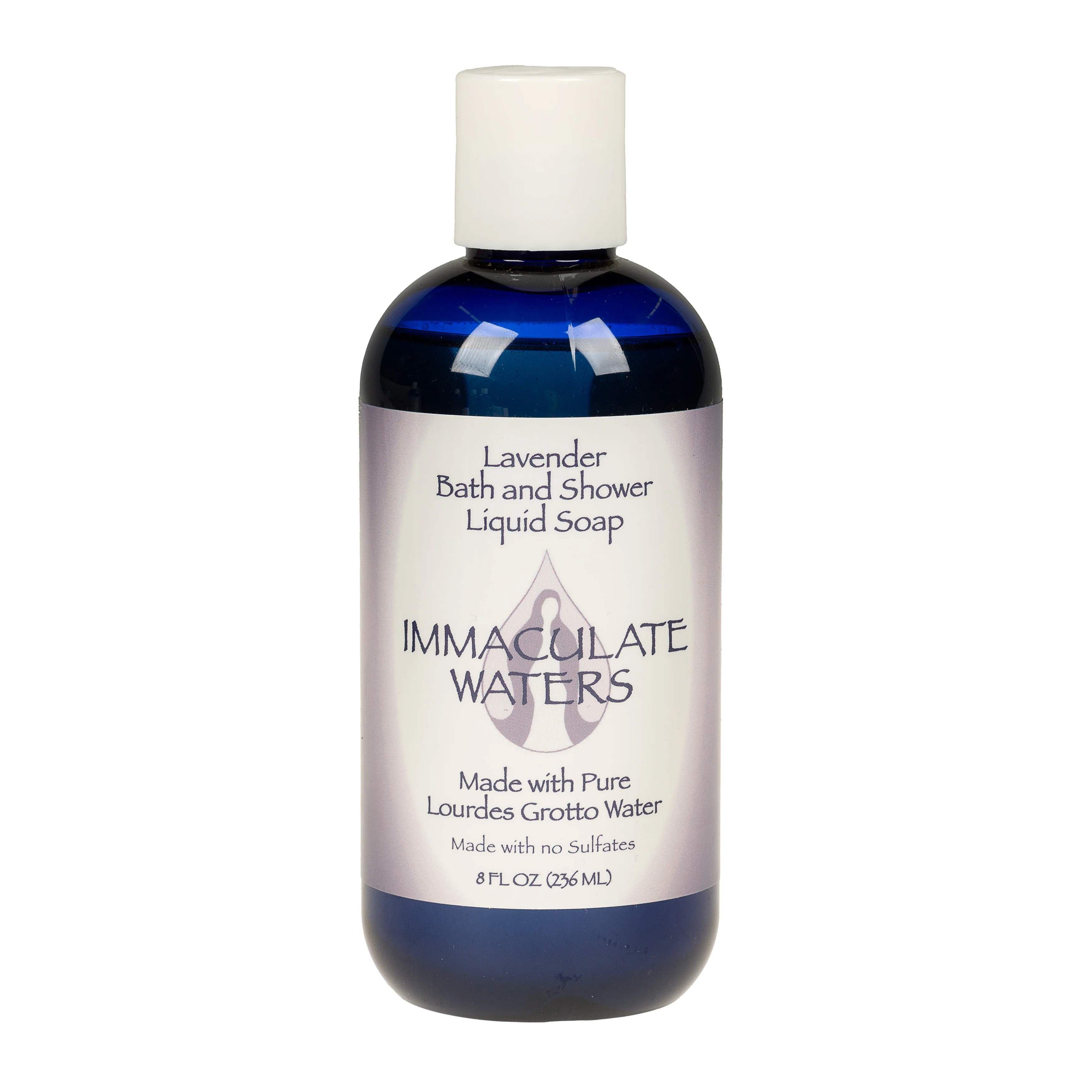 Natural Lavender Immaculate Waters Bath & Shower Gel - Image 2