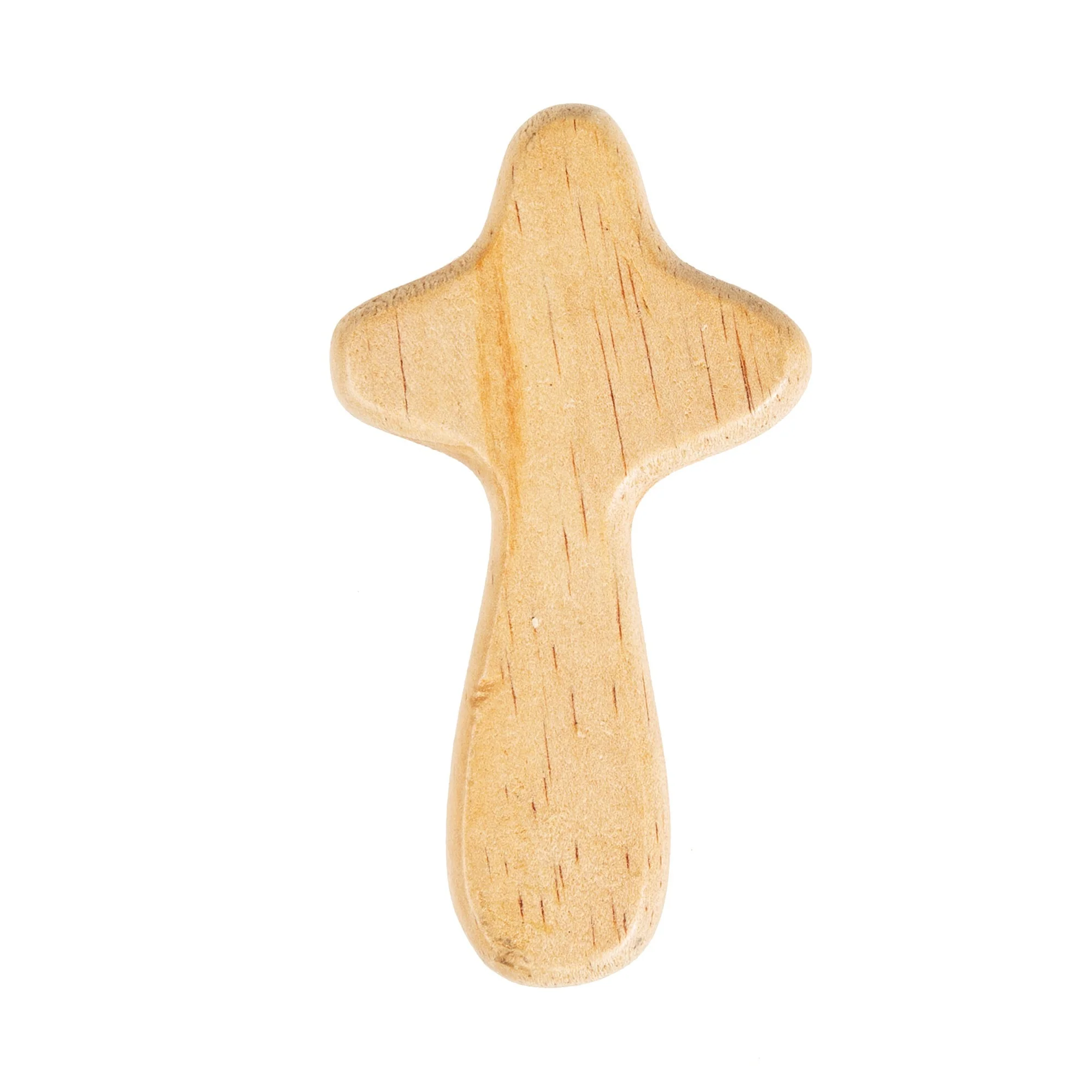 Natural Wood Comfort Cross - 12-Pack