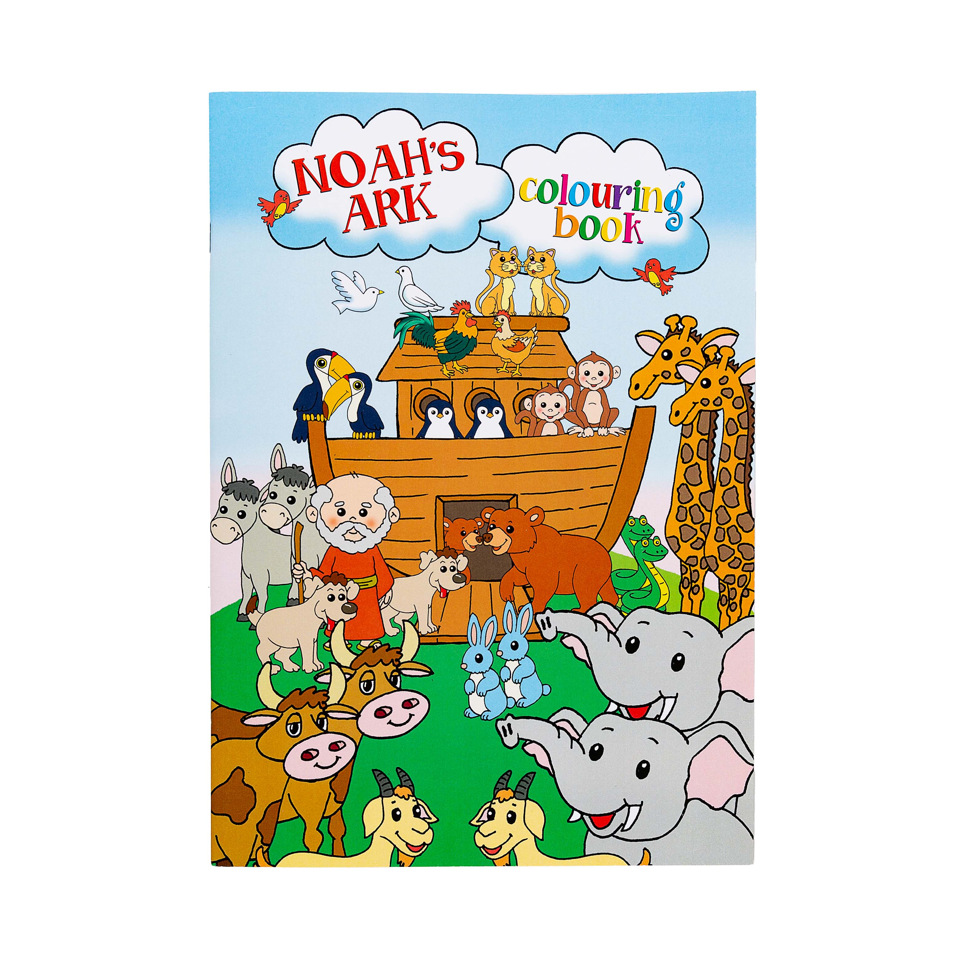 Noah's Ark Coloring Book & 24 Piece Puzzle Set - Image 2