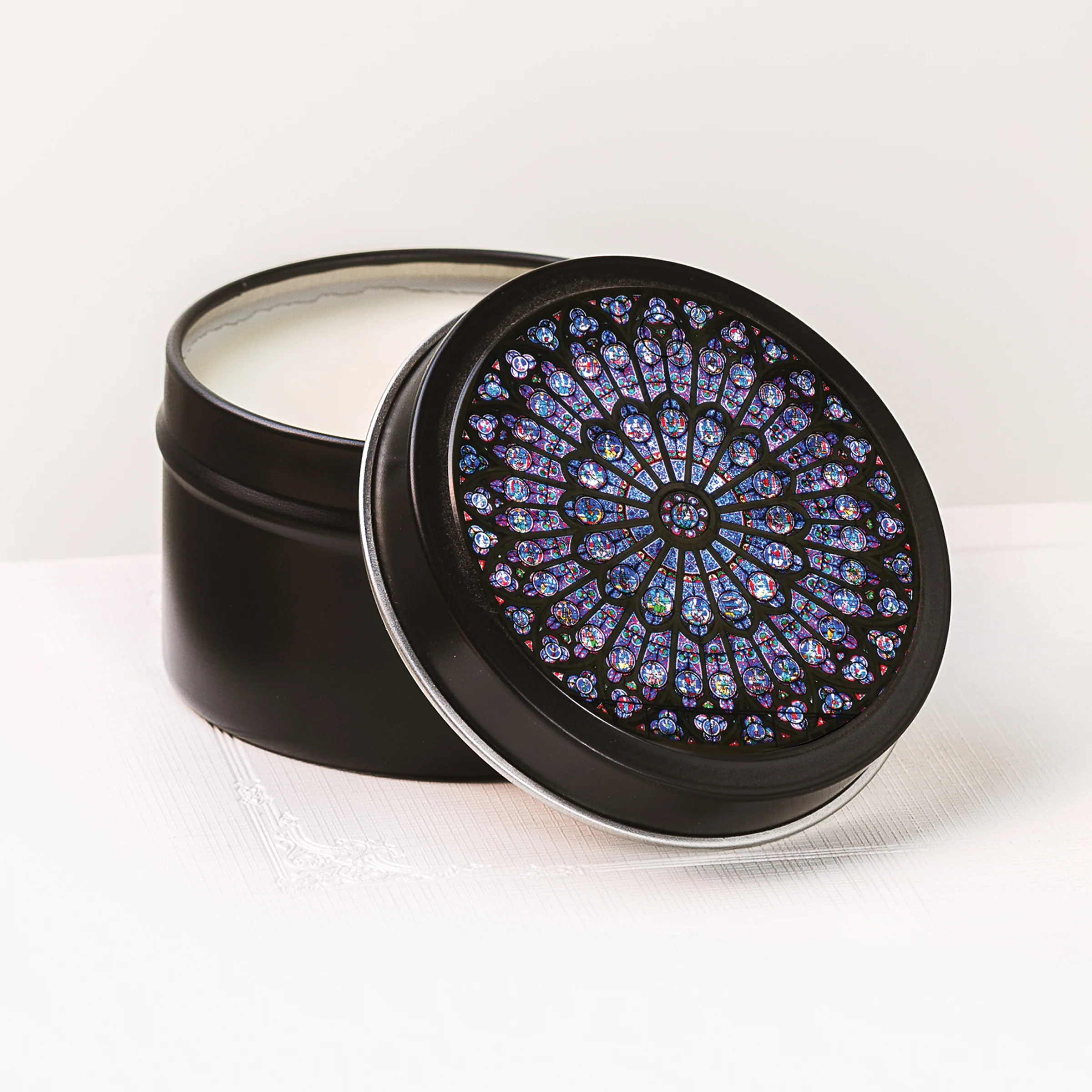 Notre Dame Cathedral Candle Tin - Image 2