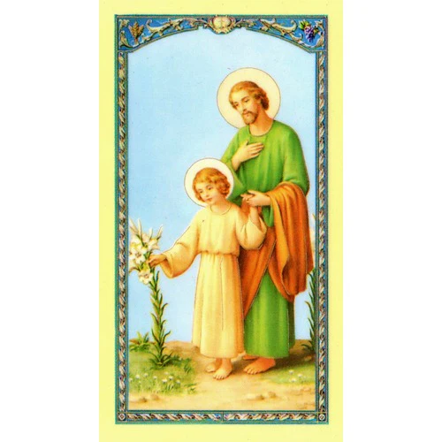 Novena to St. Joseph - Prayer Card