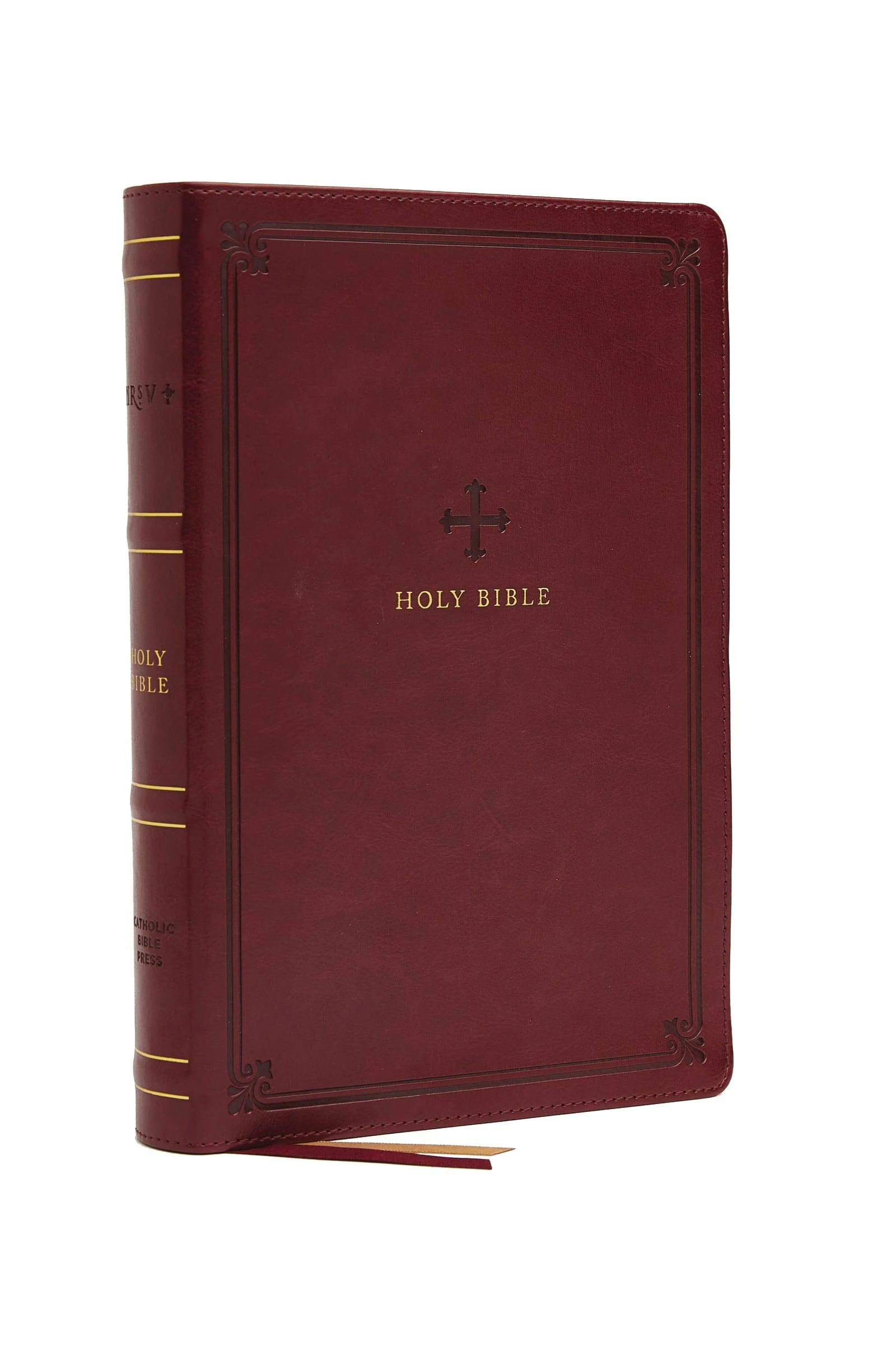 NRSV Catholic Bible - Burgundy Leathersoft Personal Size