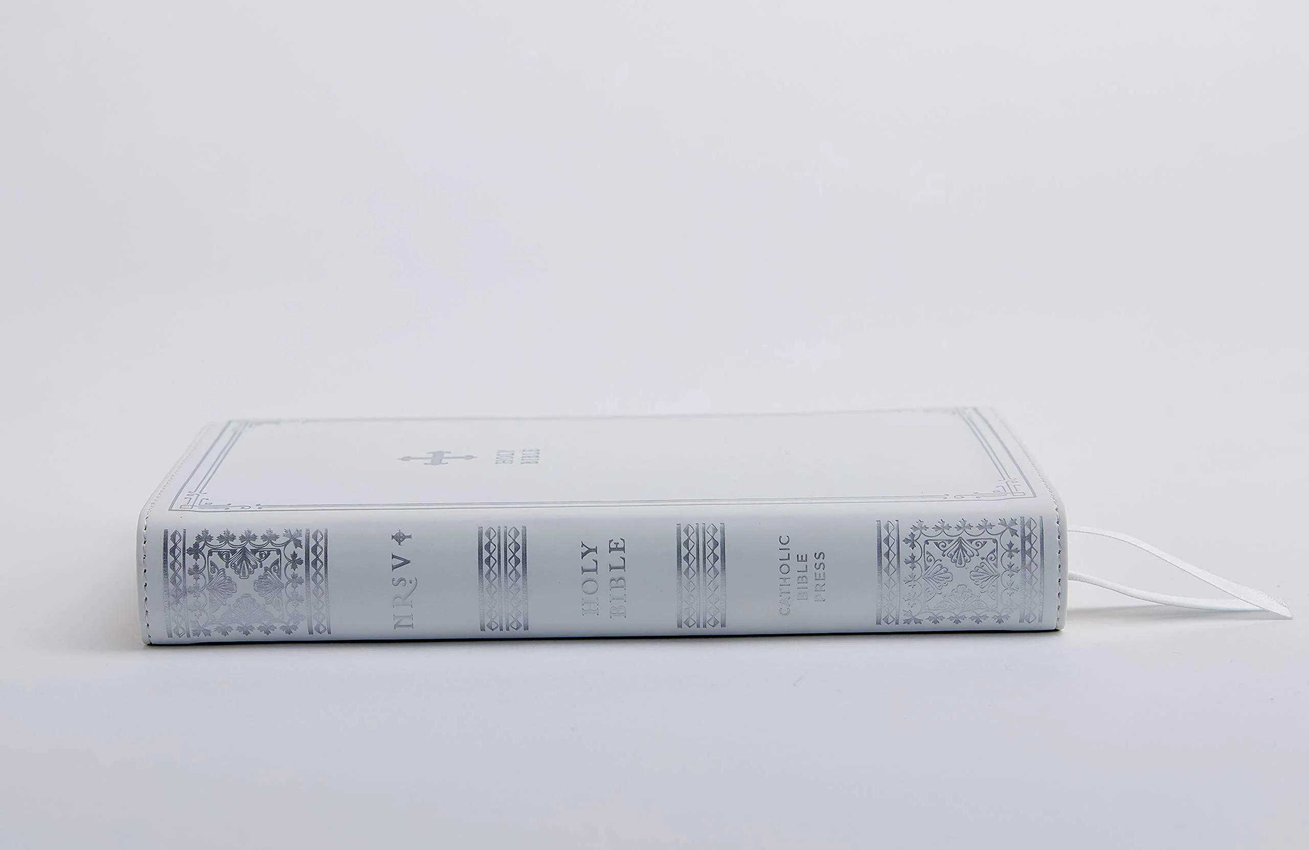 NRSV Catholic Bible - White Leathersoft Gift Edition - Image 2