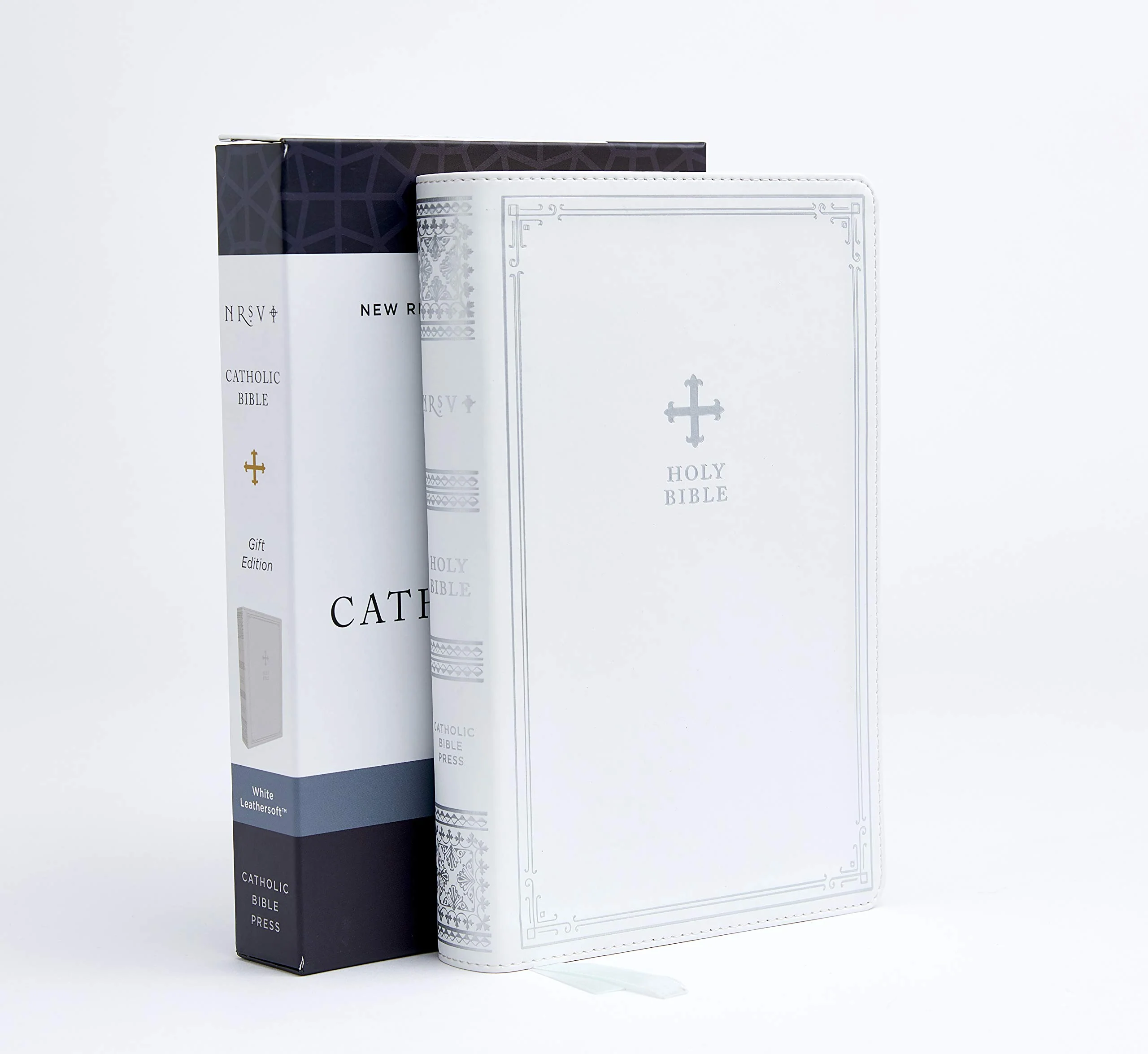 NRSV Catholic Bible - White Leathersoft Gift Edition - Image 3