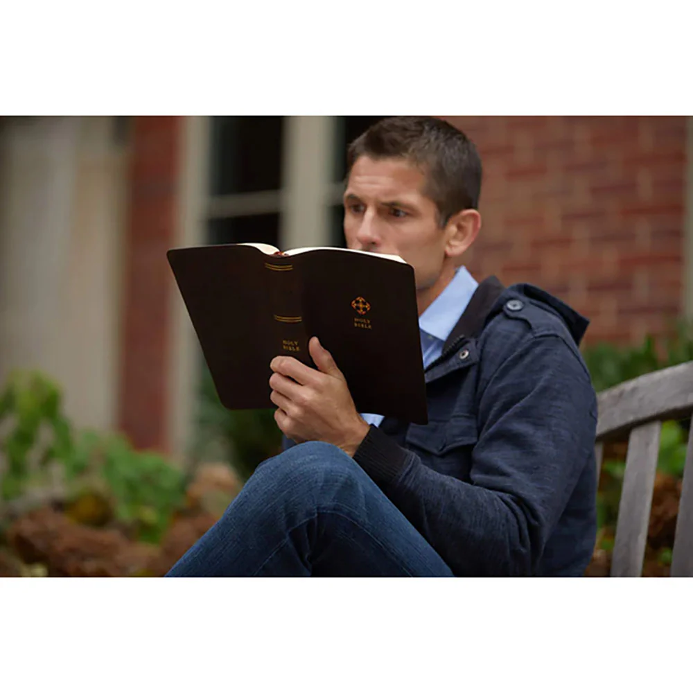 NRSV Catholic Journaling Bible - Brown Leathersoft - Image 3