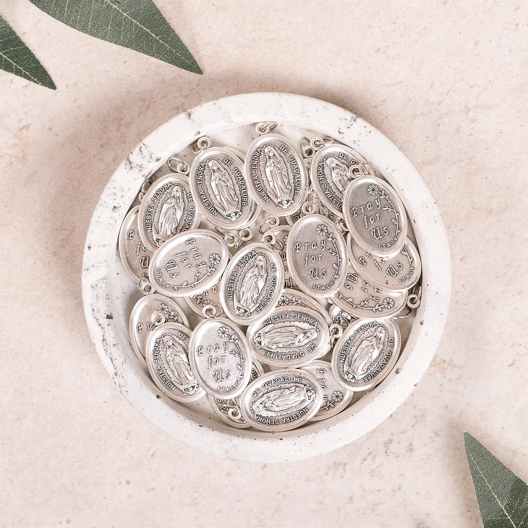 Nuestra Señora de Guadalupe Medals - Bulk Pack of 25