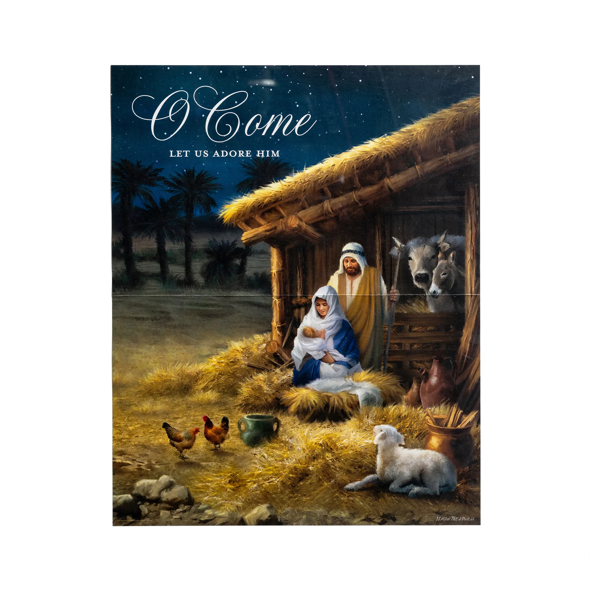 O Come Let Us Adore Him 1000 Piece Puzzle - Image 2