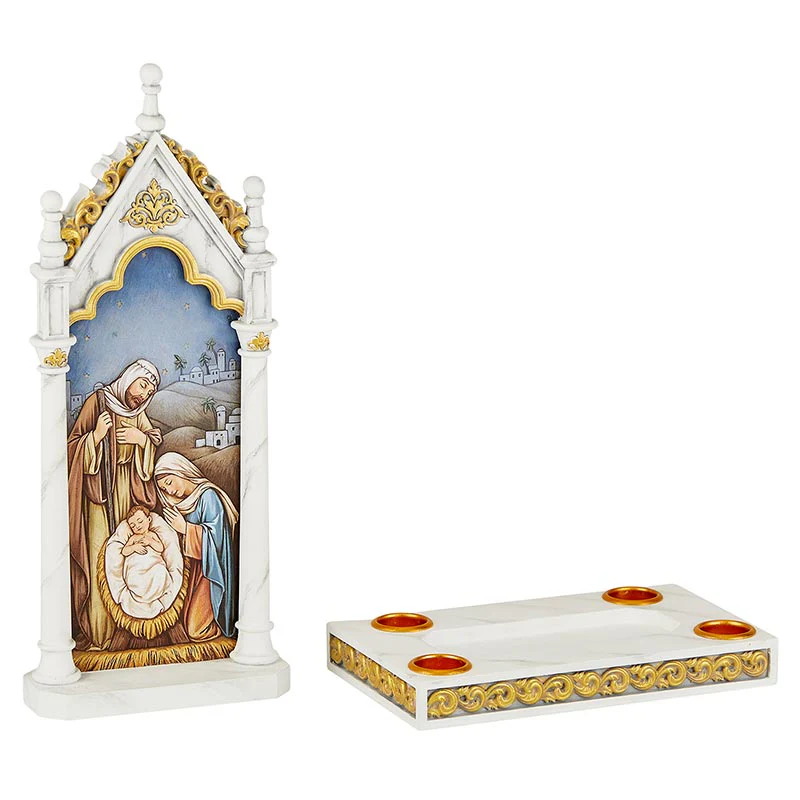 O Little Town of Bethlehem Advent Candle Holder - Image 2