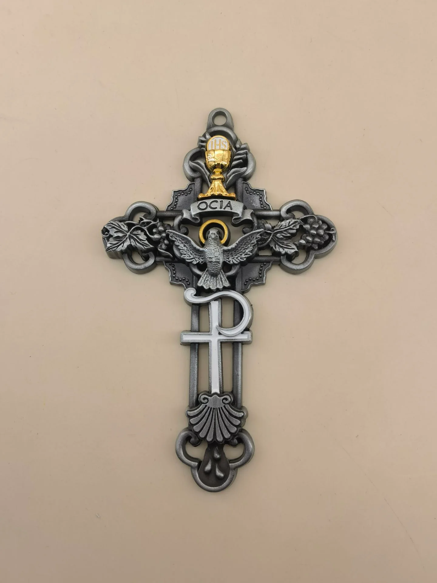 OCIA RCIA Metal Cross - 5"