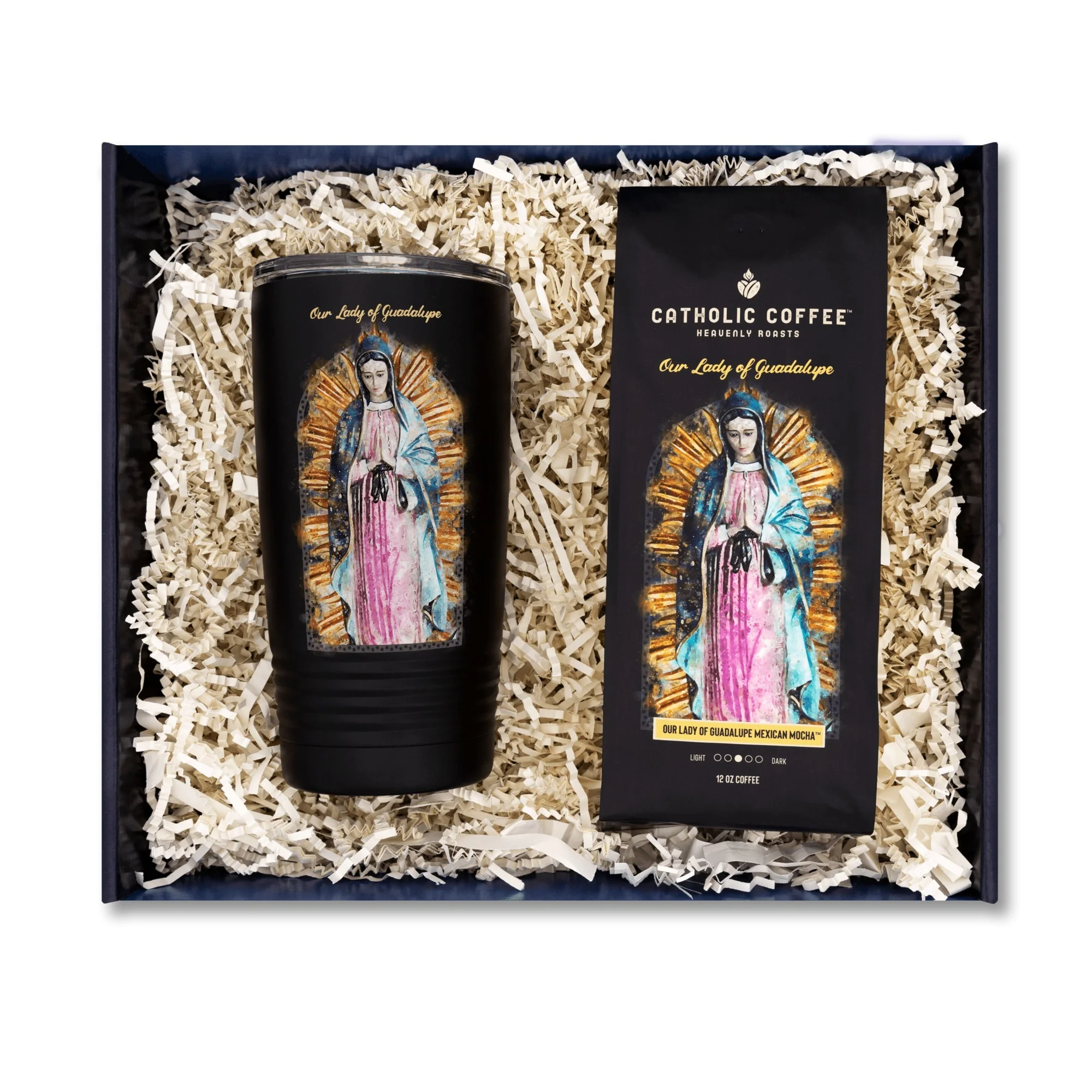 OL Guadalupe Mexican Roast Coffee and Tumbler Gift Set - Ground