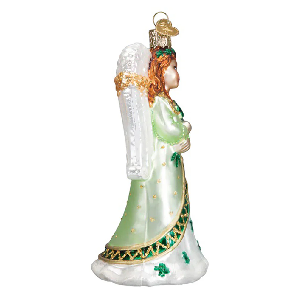 Old World Christmas Irish Angel Ornament - Image 4