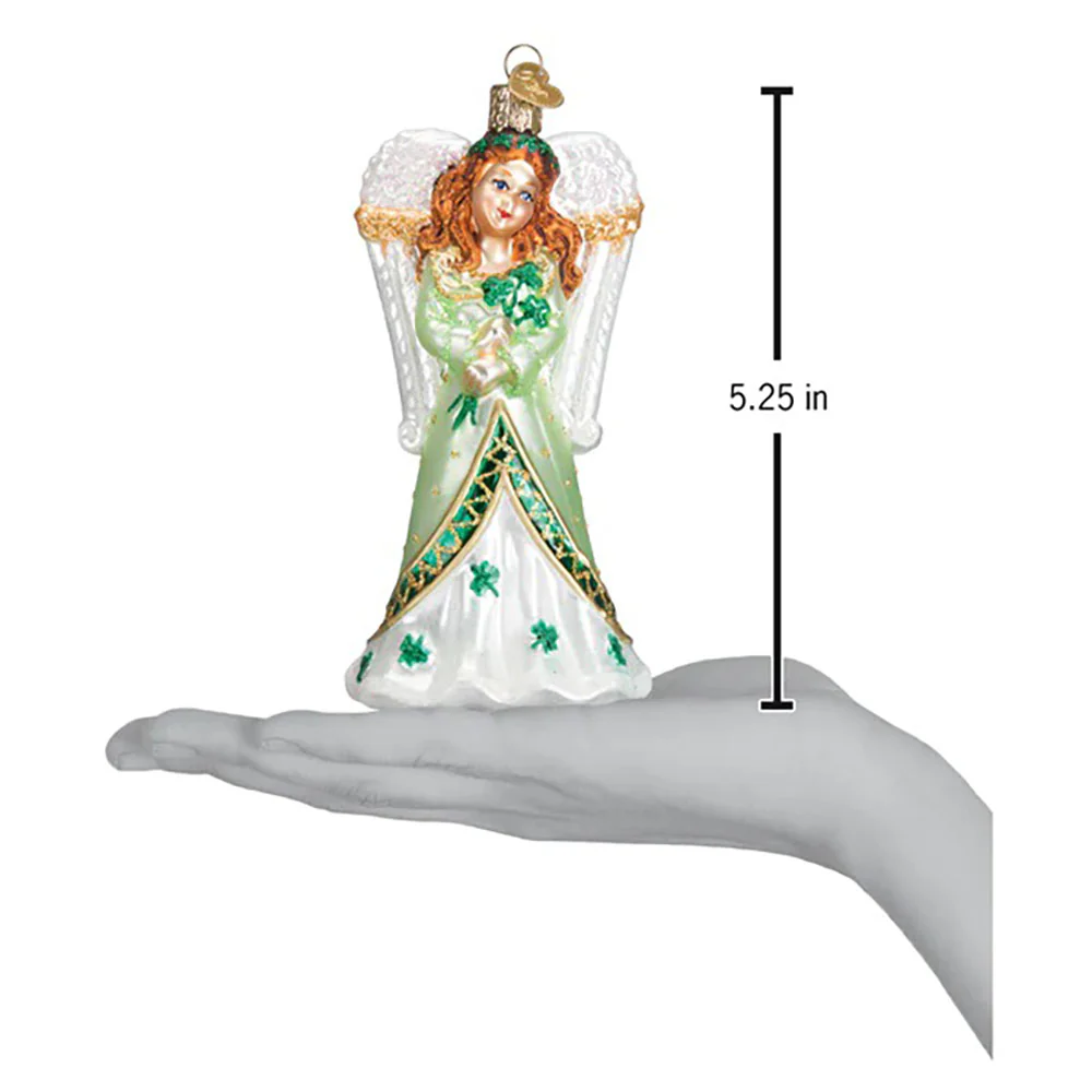 Old World Christmas Irish Angel Ornament - Image 5