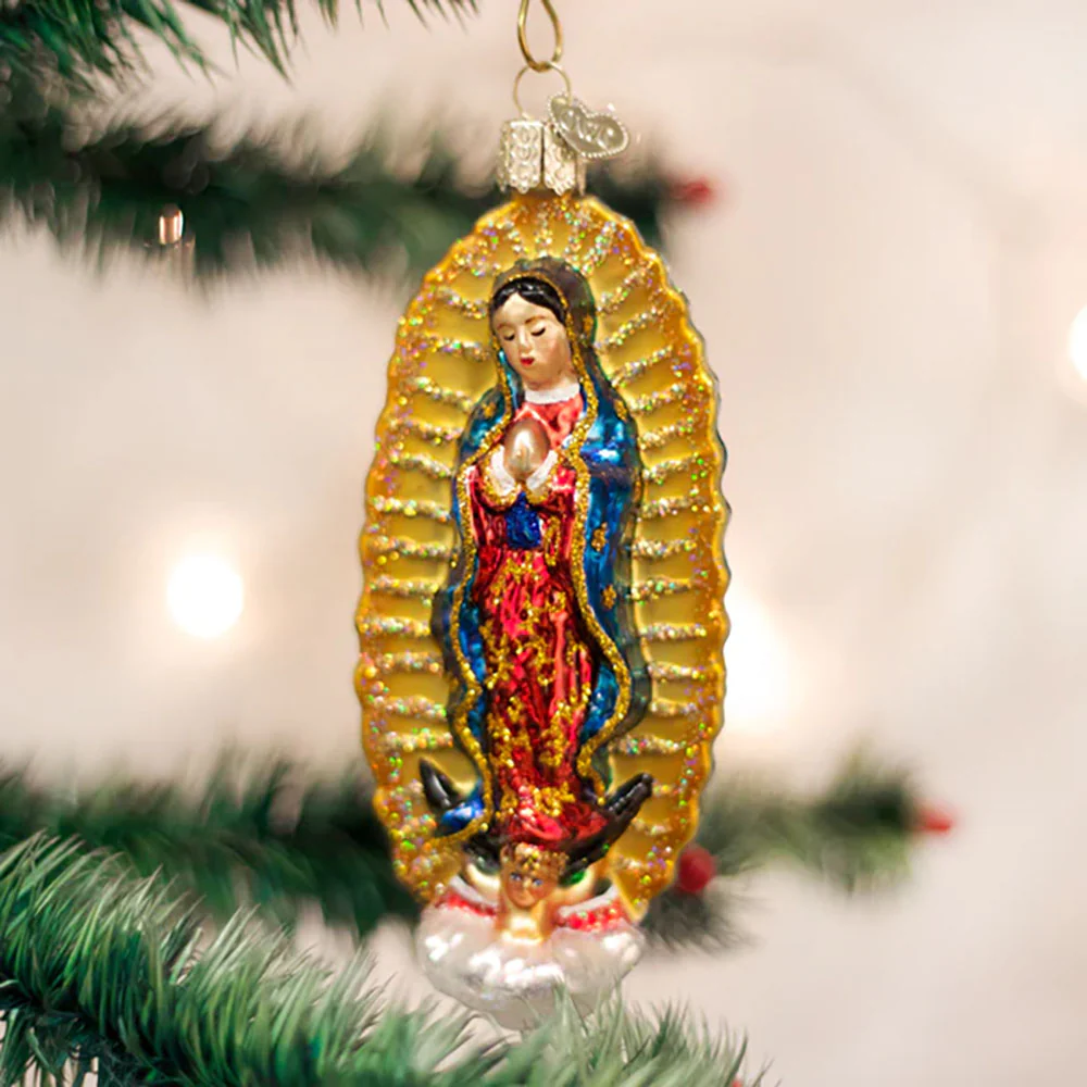 Old World Christmas Our Lady of Guadalupe Ornament