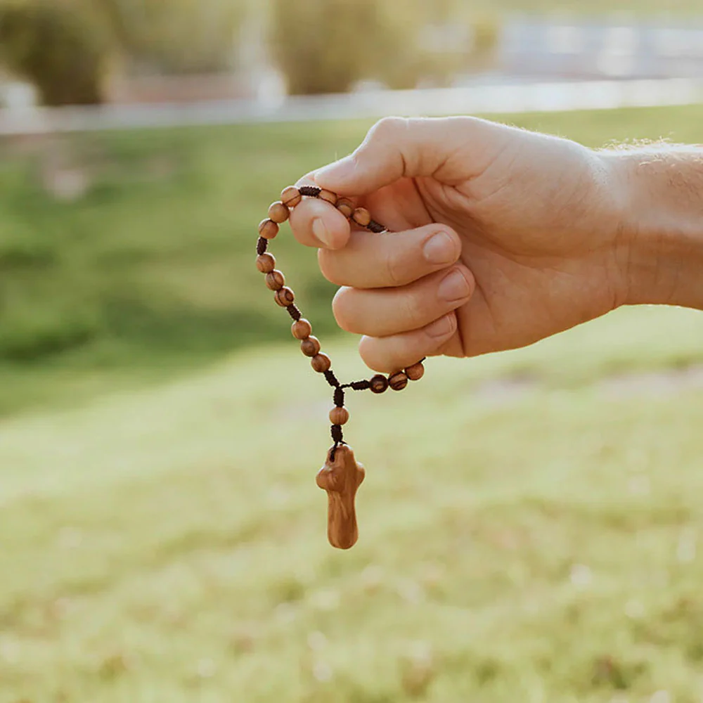 Olive Wood Peace Chaplet - Image 2