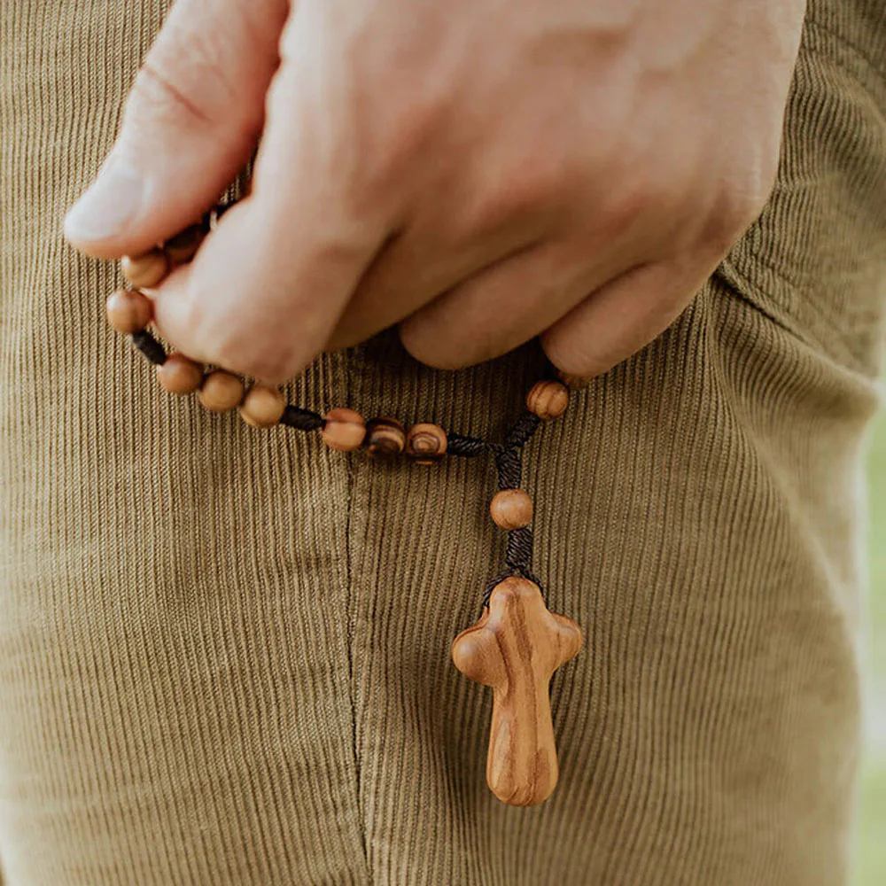 Olive Wood Peace Chaplet - Image 3
