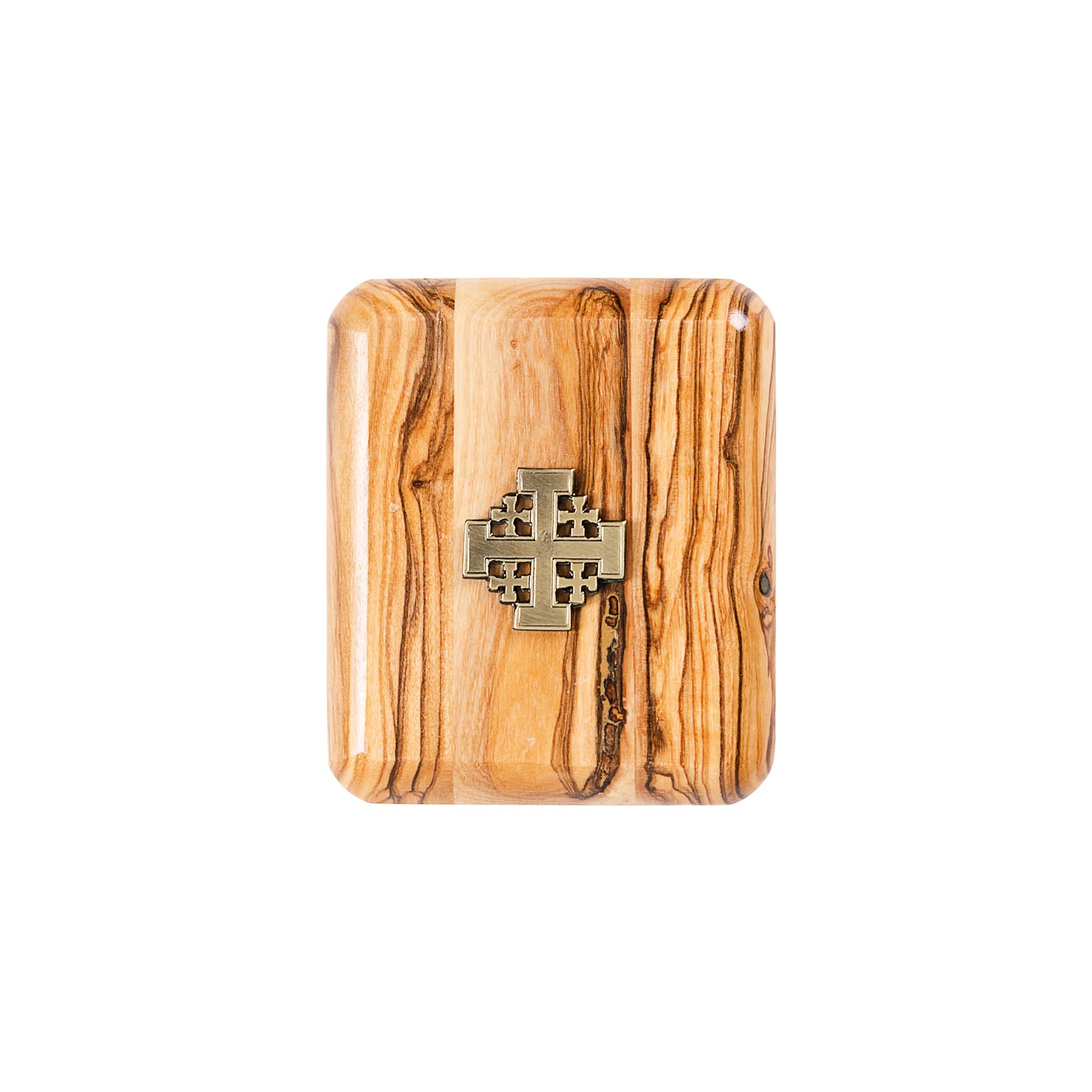 Olive Wood Rosary with Box from Holy Land - Image 3