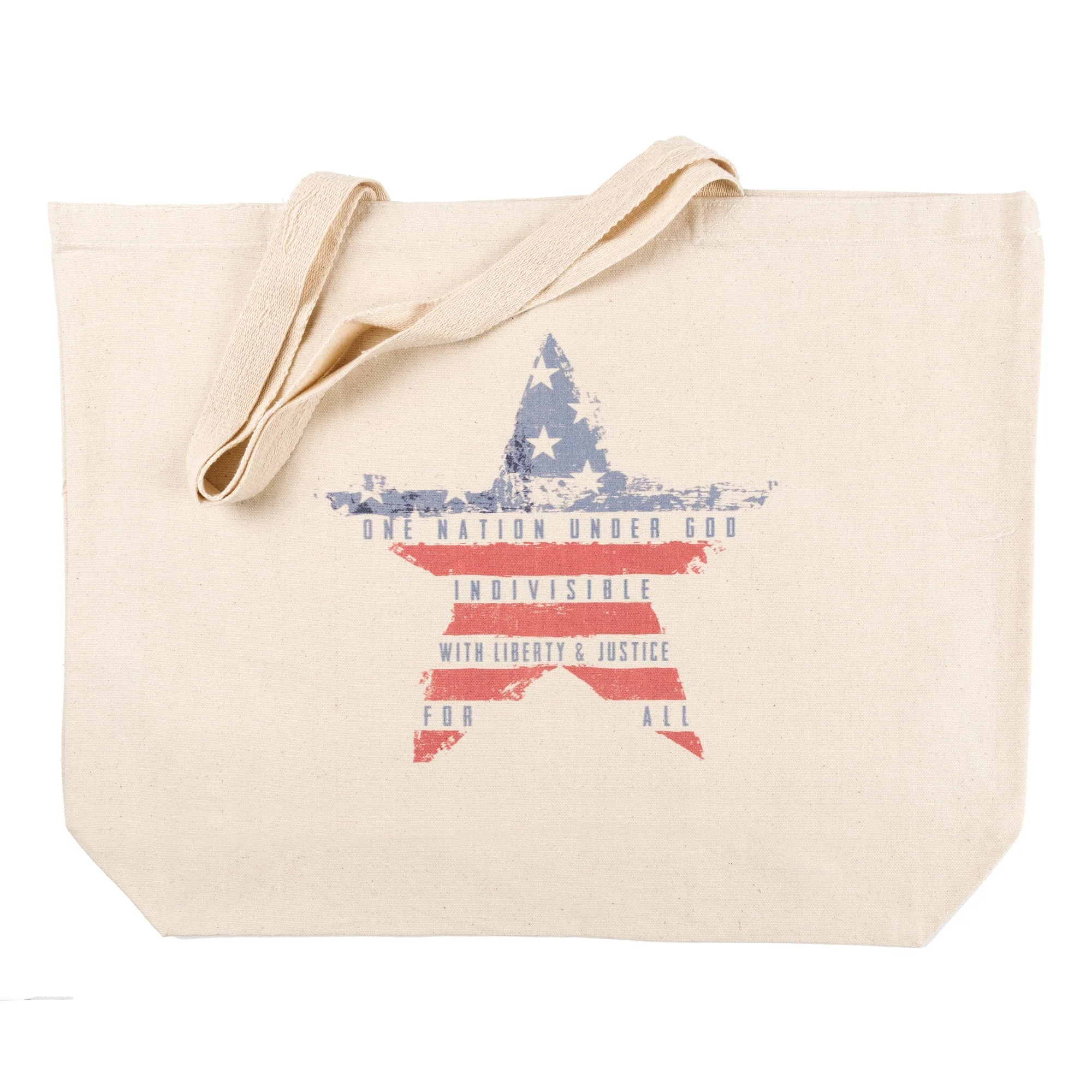 One Nation Under God Canvas Tote - Image 2