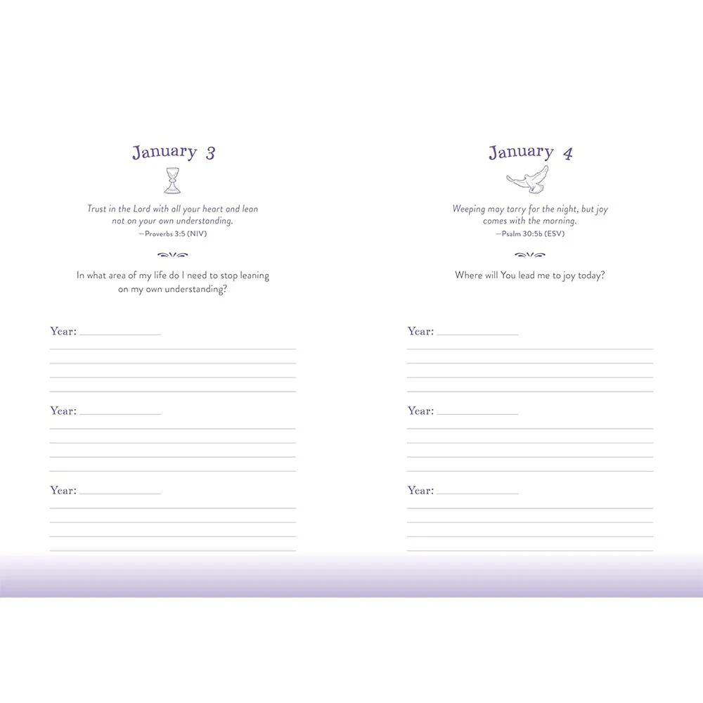 One Question a Day with God: A Three-Year Journal - Image 4