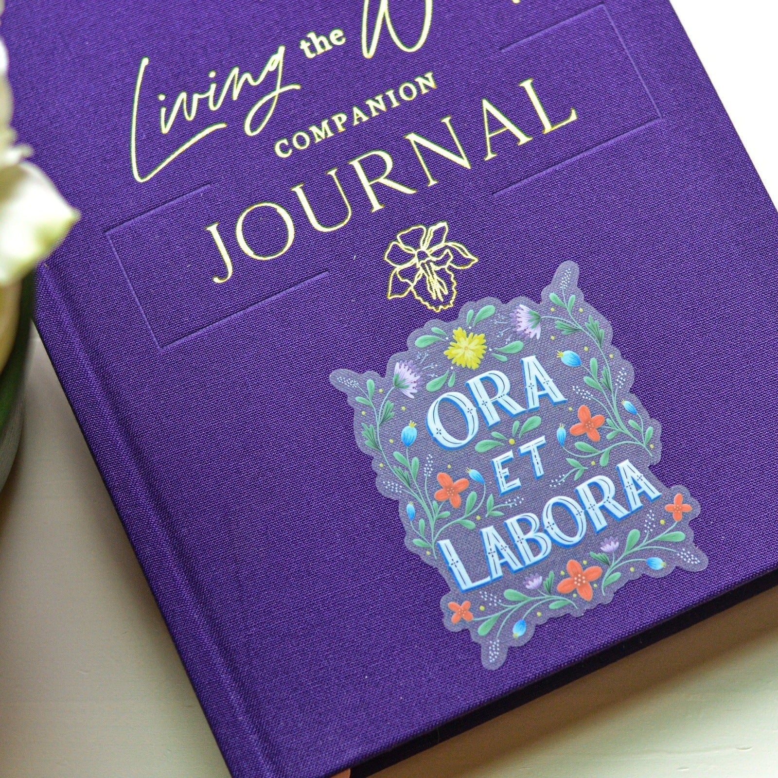Ora Et Labora Vinyl Sticker - Image 5