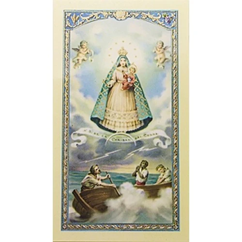 Oracion a Nuestra Senora de la Caridad del Cobre (Our Lady of Charity) - Spanish Prayer Card