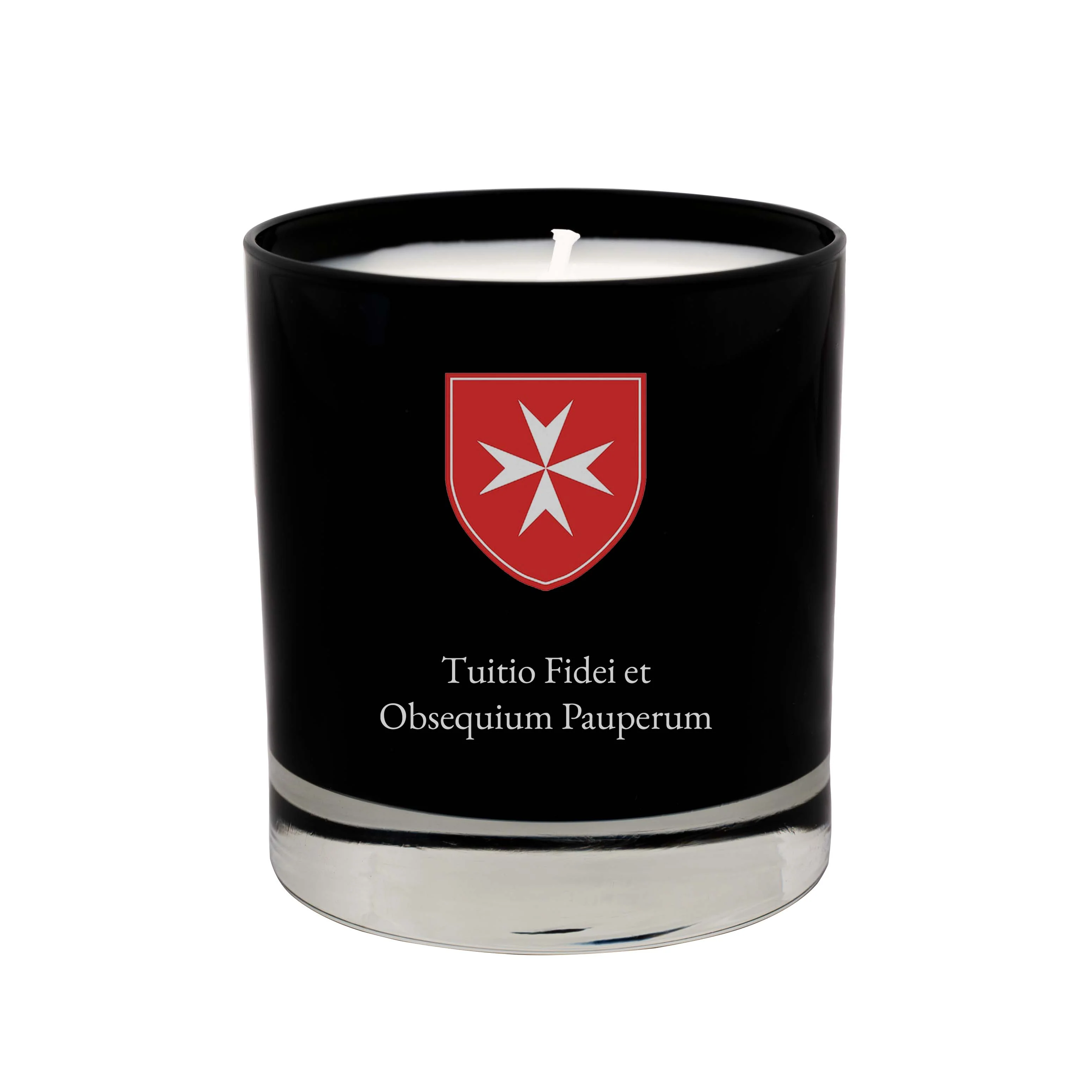 Order of Malta Black Scented Candle - Image 2