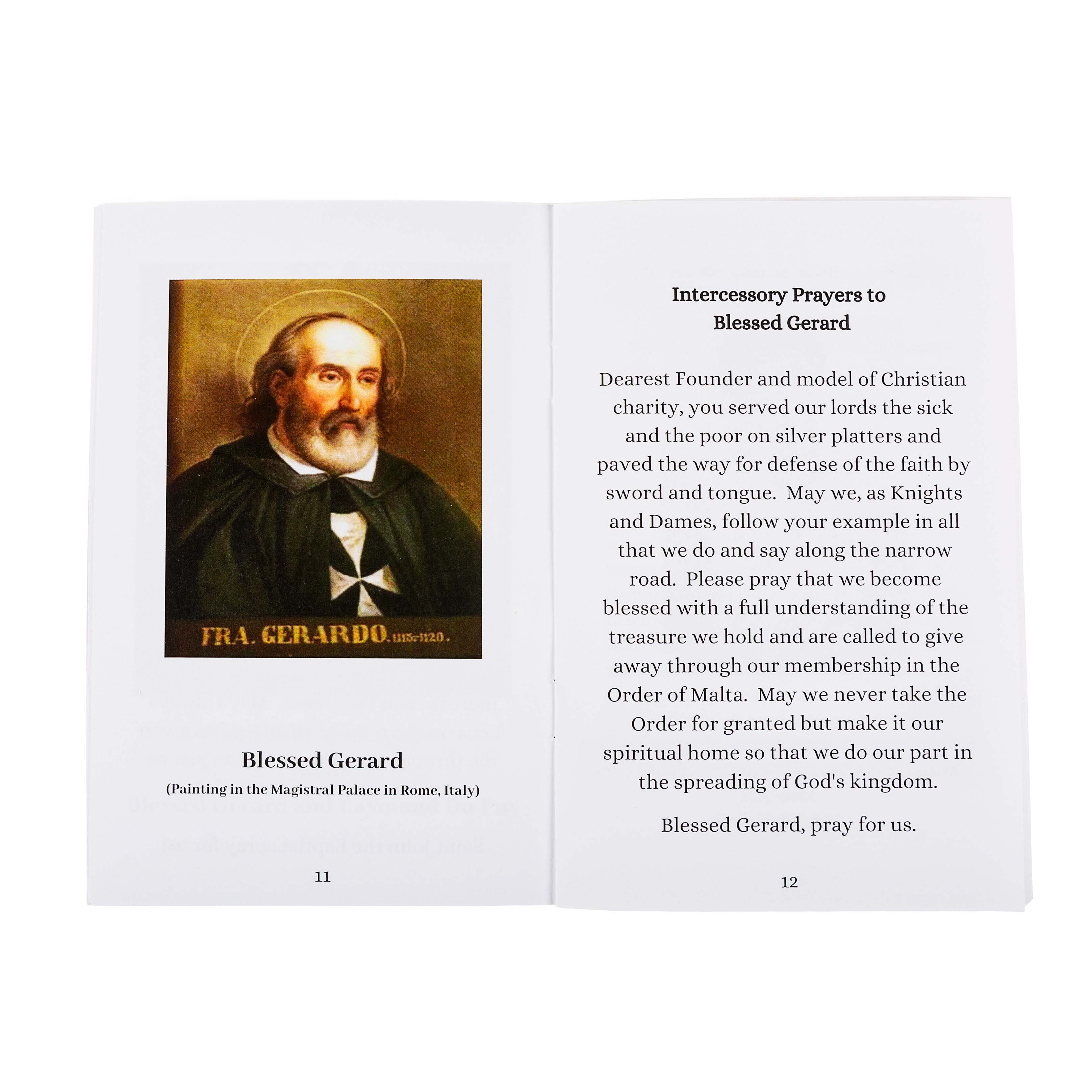 Order of Malta Custom Beatitudes Chaplet & Booklet Gift Set - Image 5
