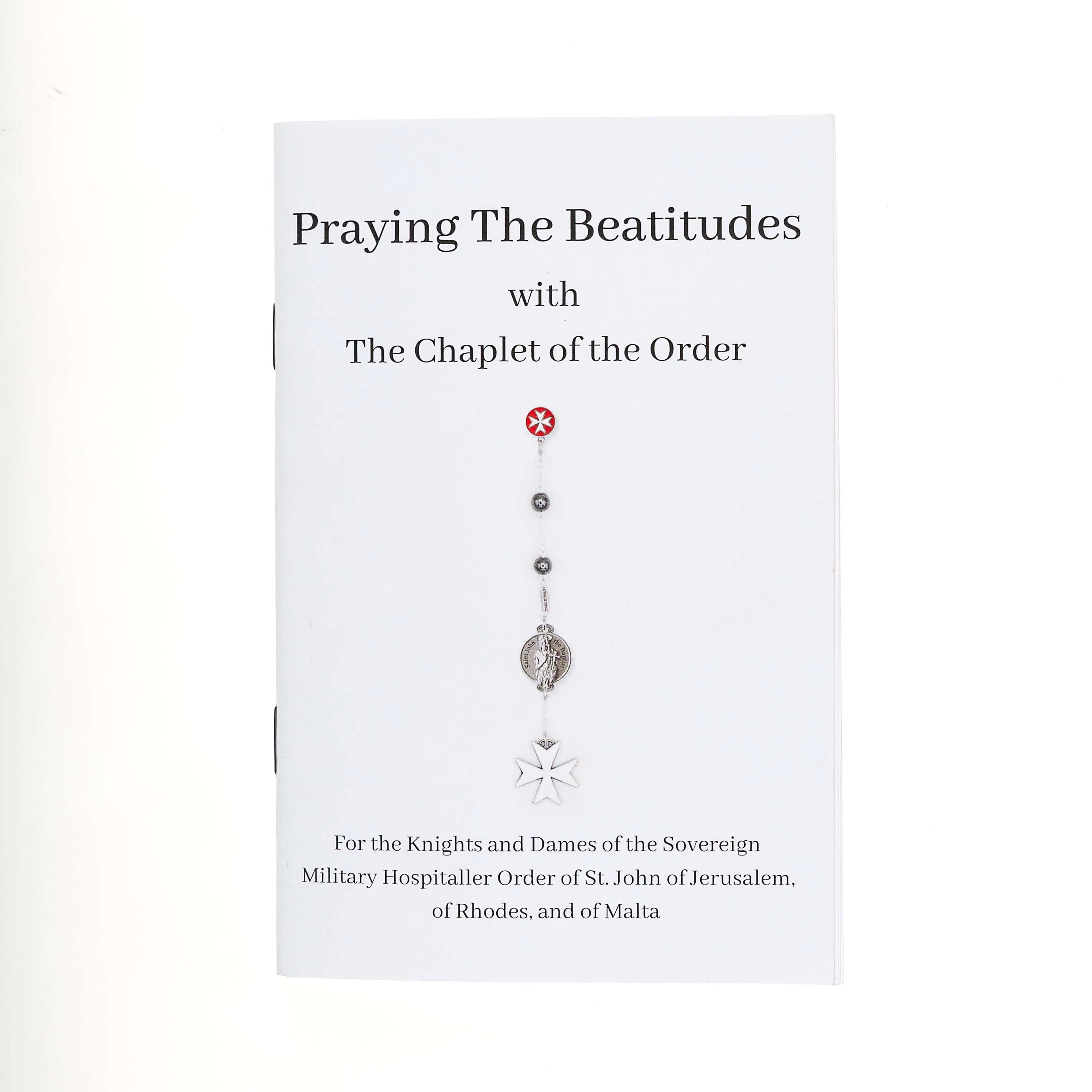 Order of Malta Custom Beatitudes Chaplet & Booklet Gift Set - Image 6