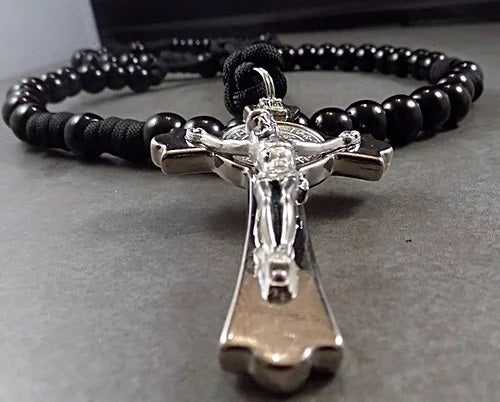 Original Black Monk Rosary - Image 3