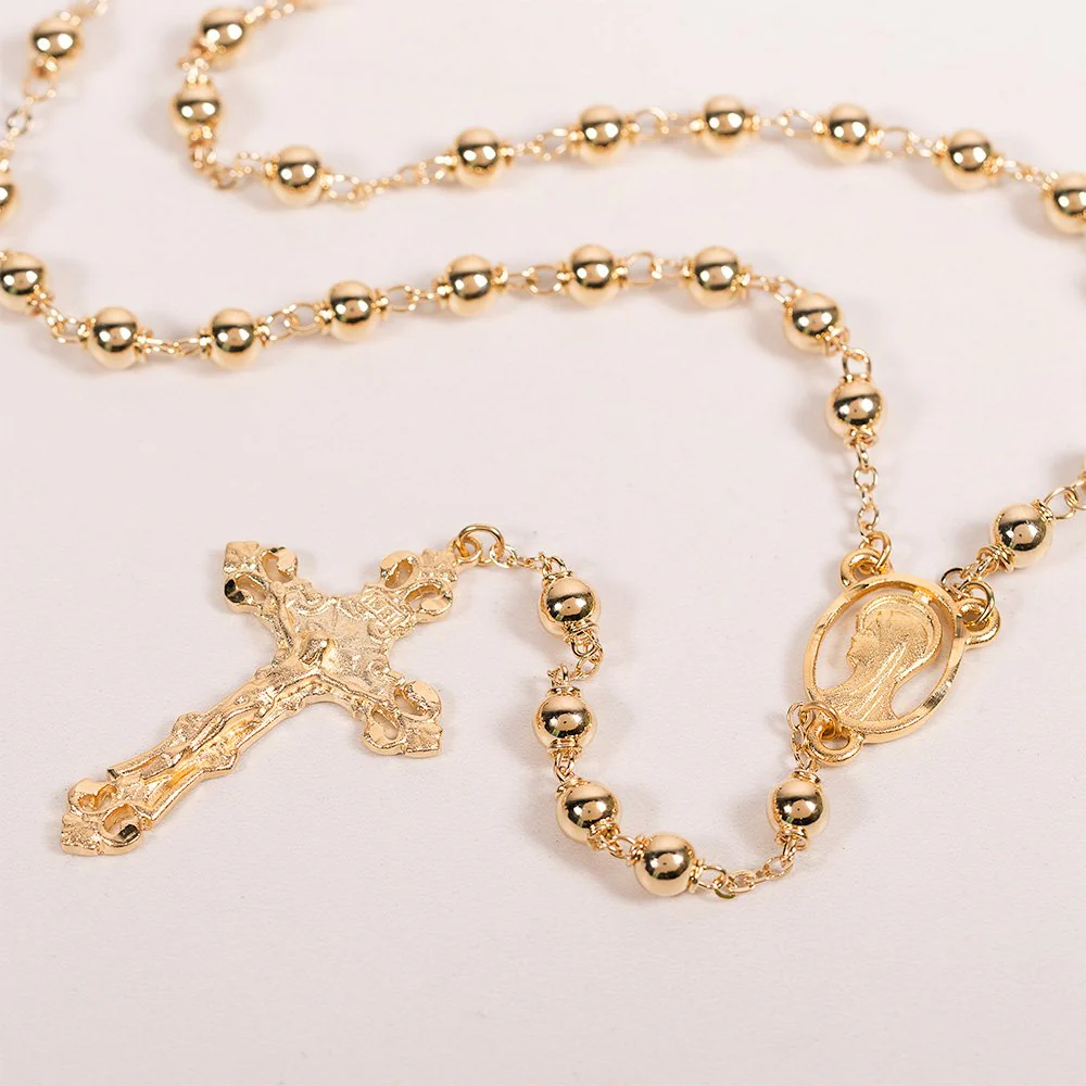 Ornate Gold Plated Rosary