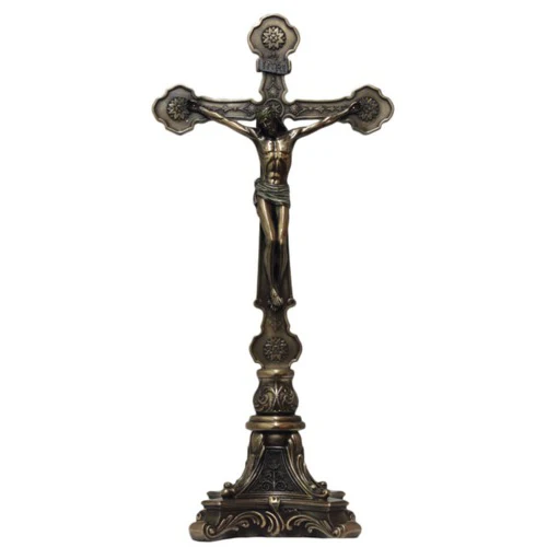 Ornate Standing Crucifix- 13" - Image 2