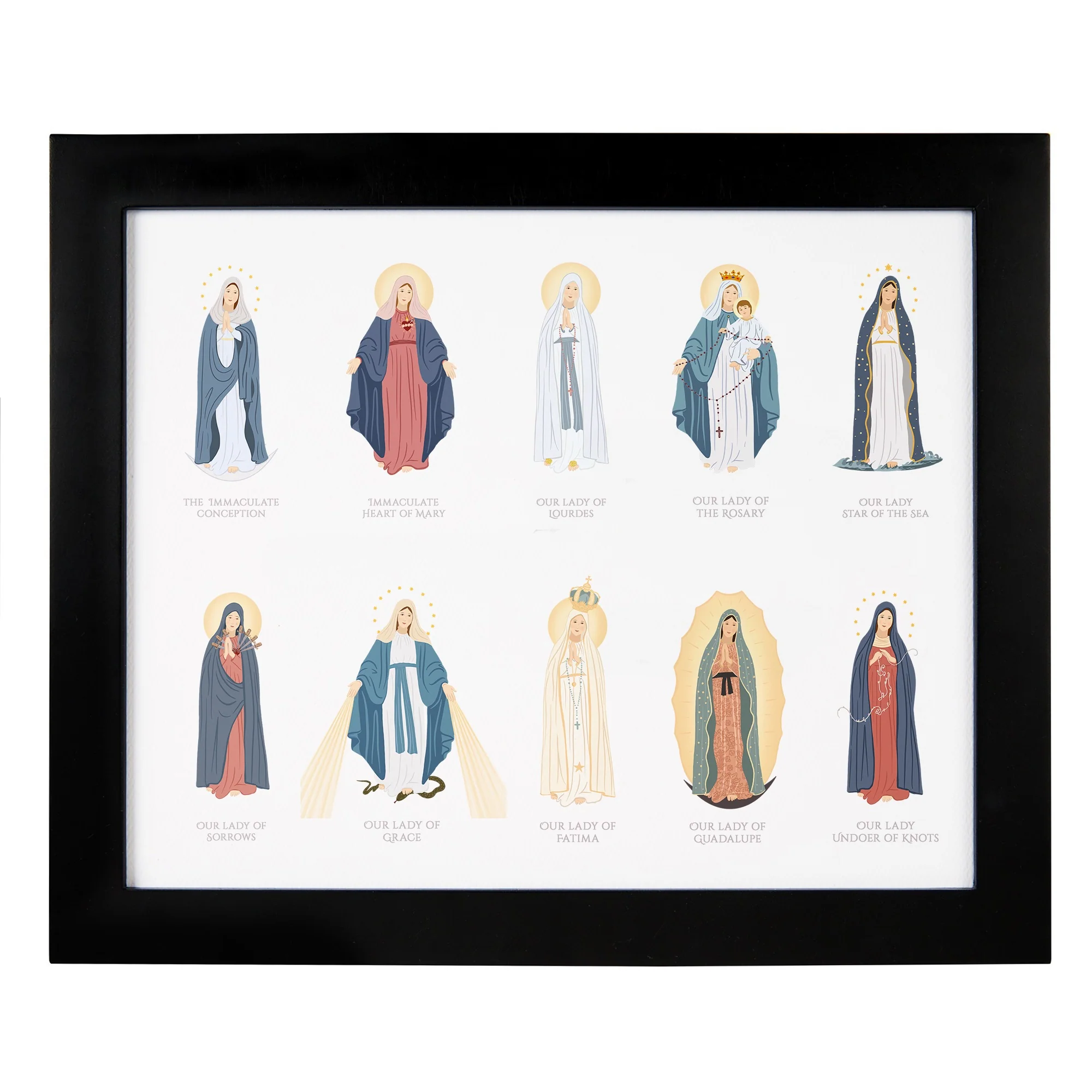Our Ladies Framed Print - Image 4