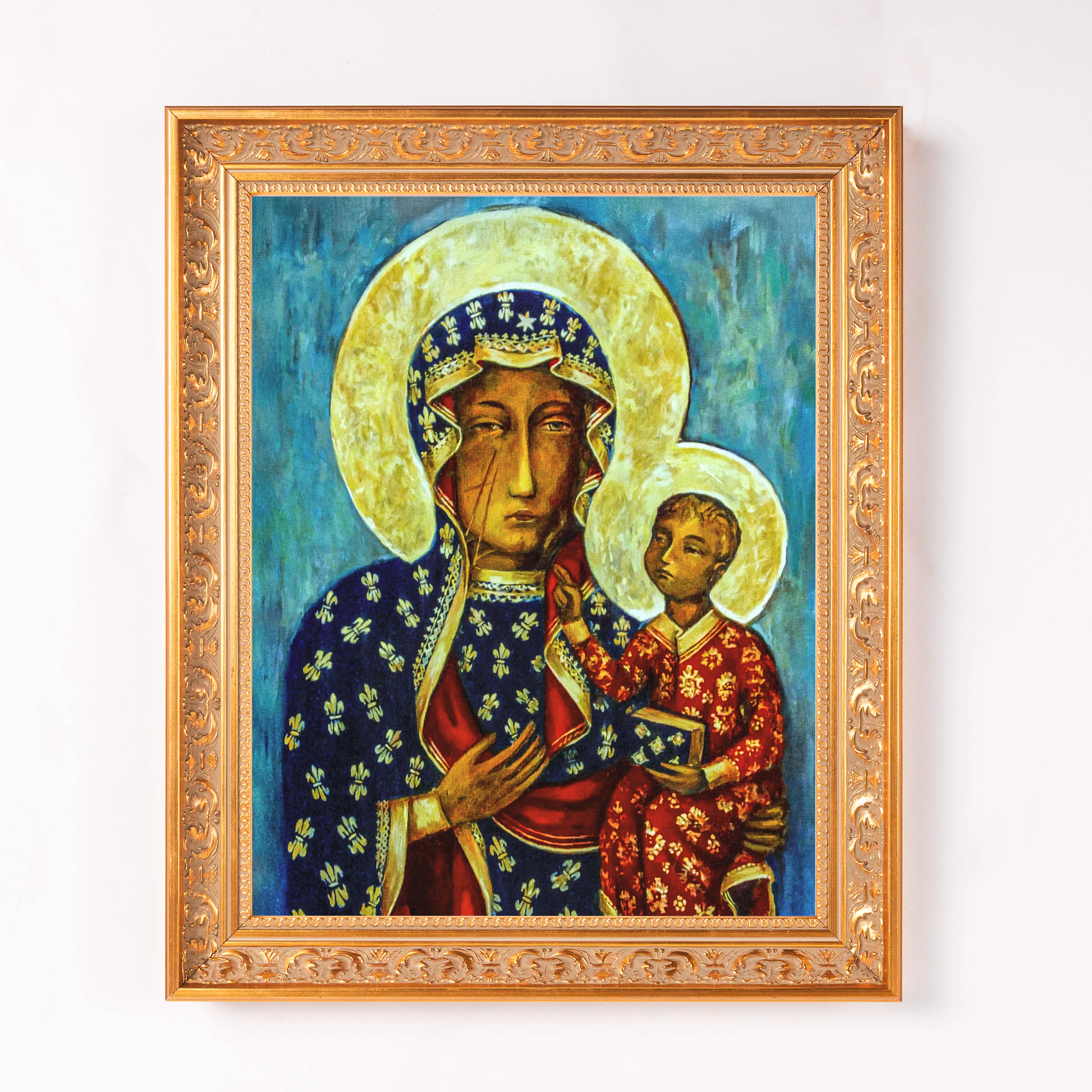 Our Lady of Czestochowa Framed Canvas - Sacred Classics Collection - Image 2