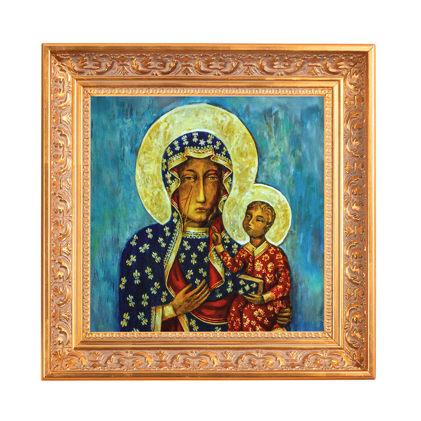 Our Lady of Czestochowa Framed Canvas - Sacred Mini Collection - Image 3