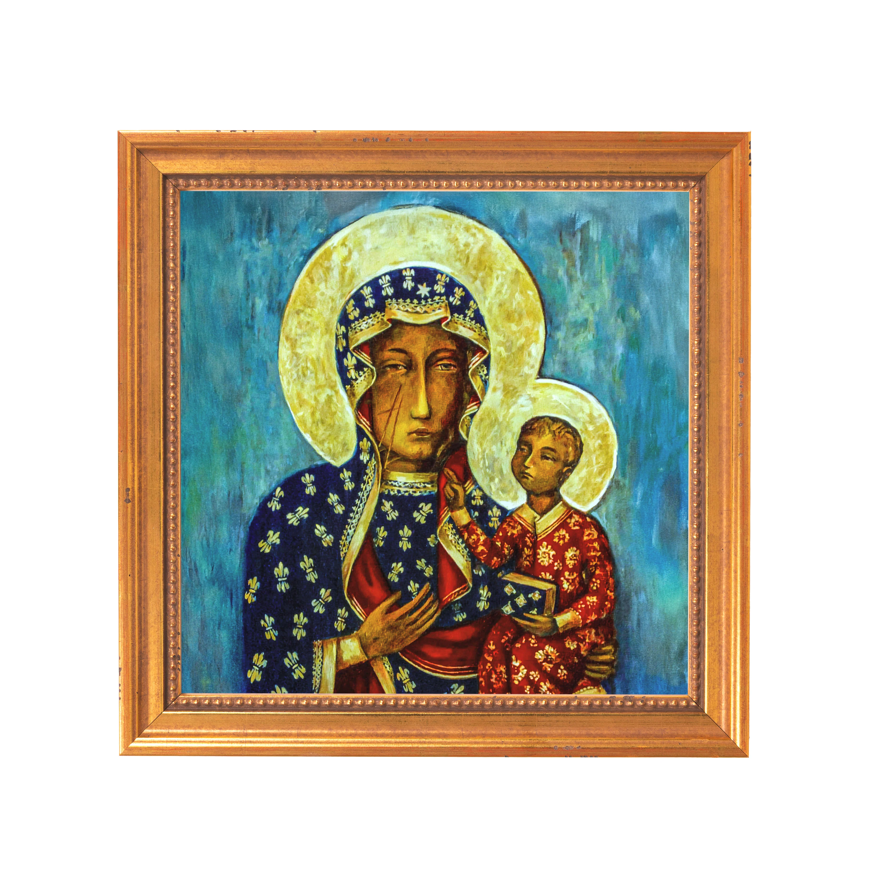 Our Lady of Czestochowa Framed Canvas - Sacred Mini Collection - Image 7