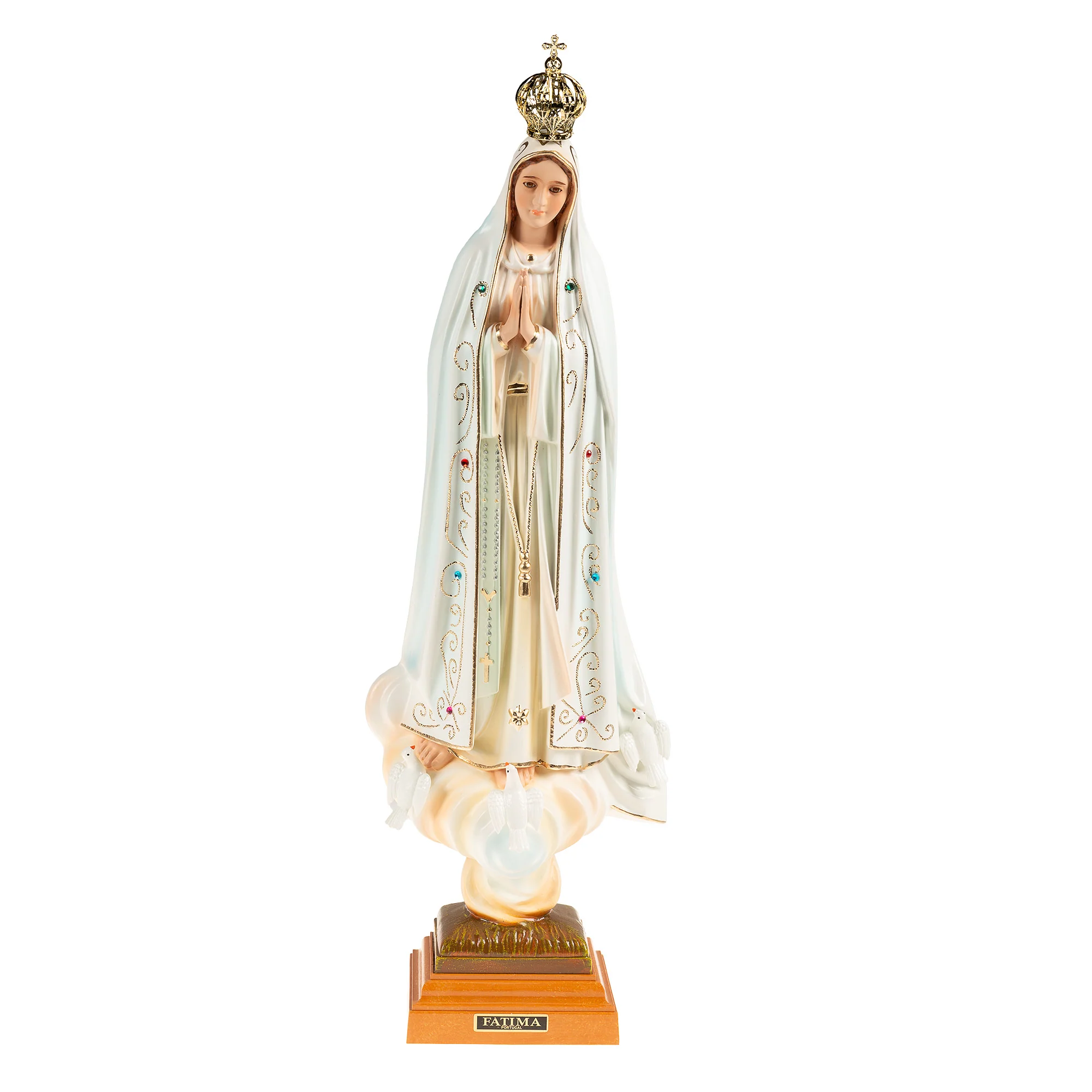 Our Lady of Fatima 20" Statue - Image 3