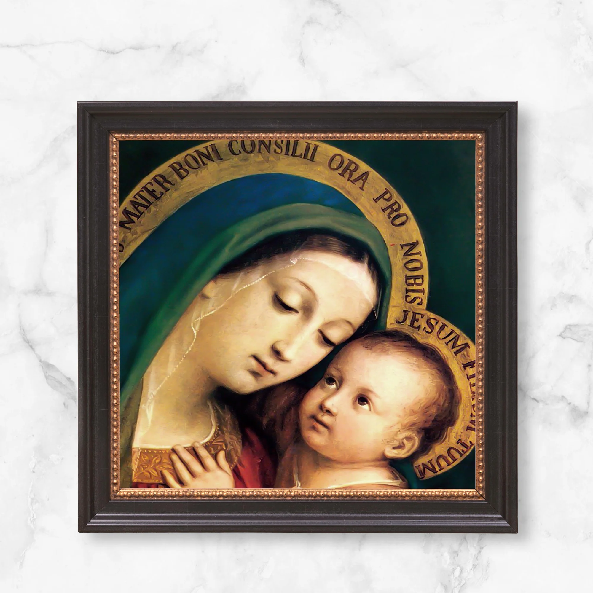 Our Lady of Good Counsel Framed Canvas - Sacred Mini Collection - Image 10