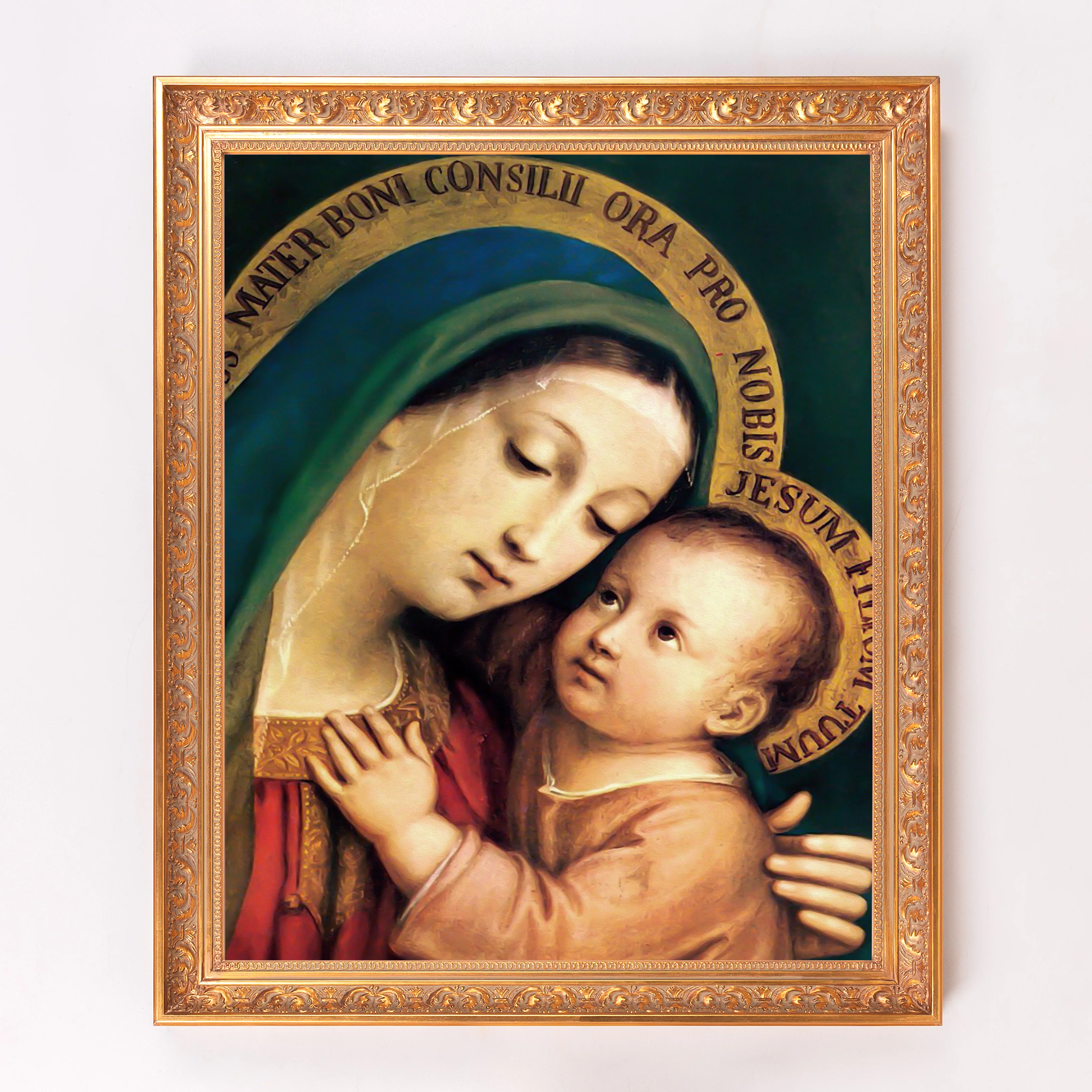 Our Lady of Good Counsel Framed Canvas - Sacred Signature Collection - Image 6