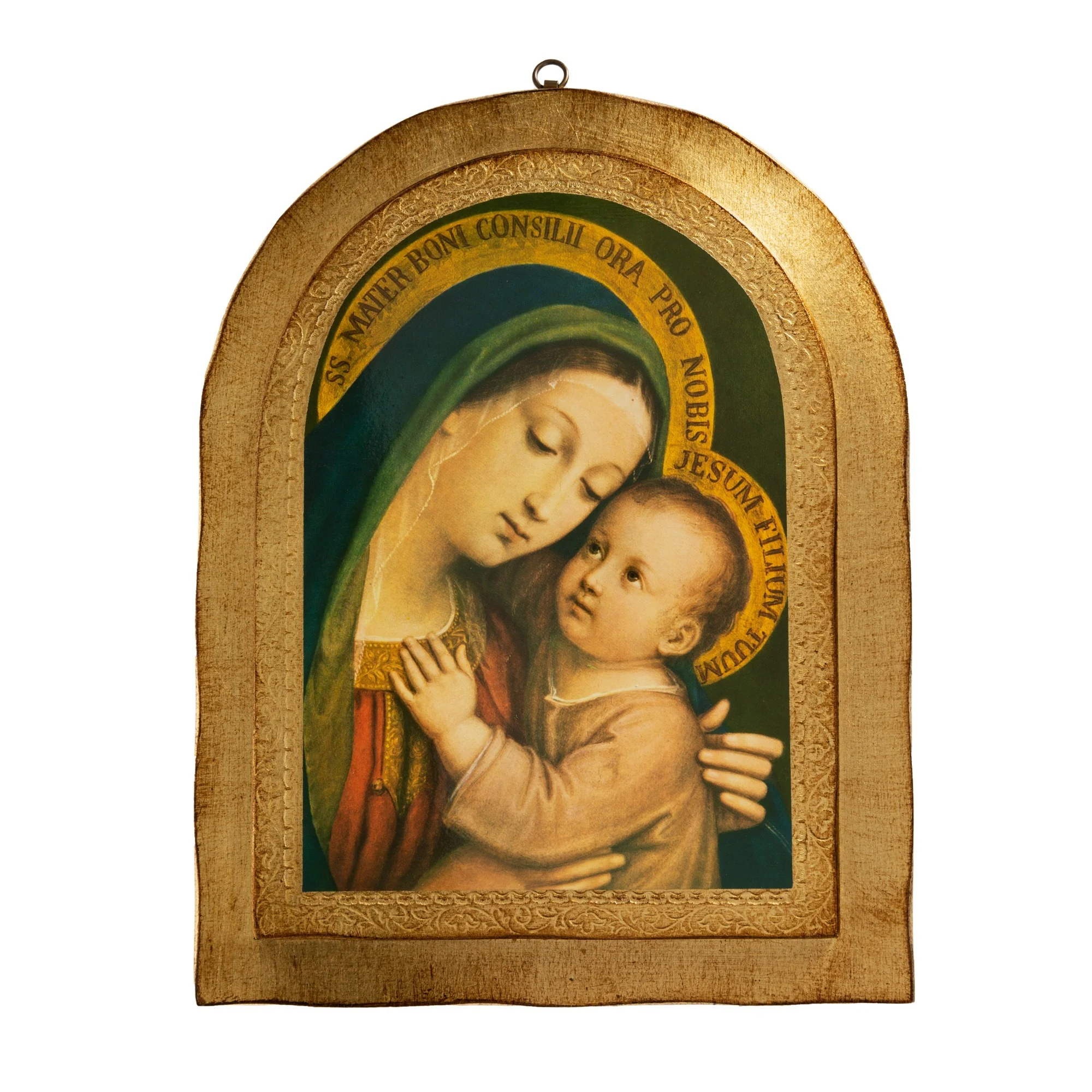 Our Lady of Good Counsel Italian Plaque - Image 2