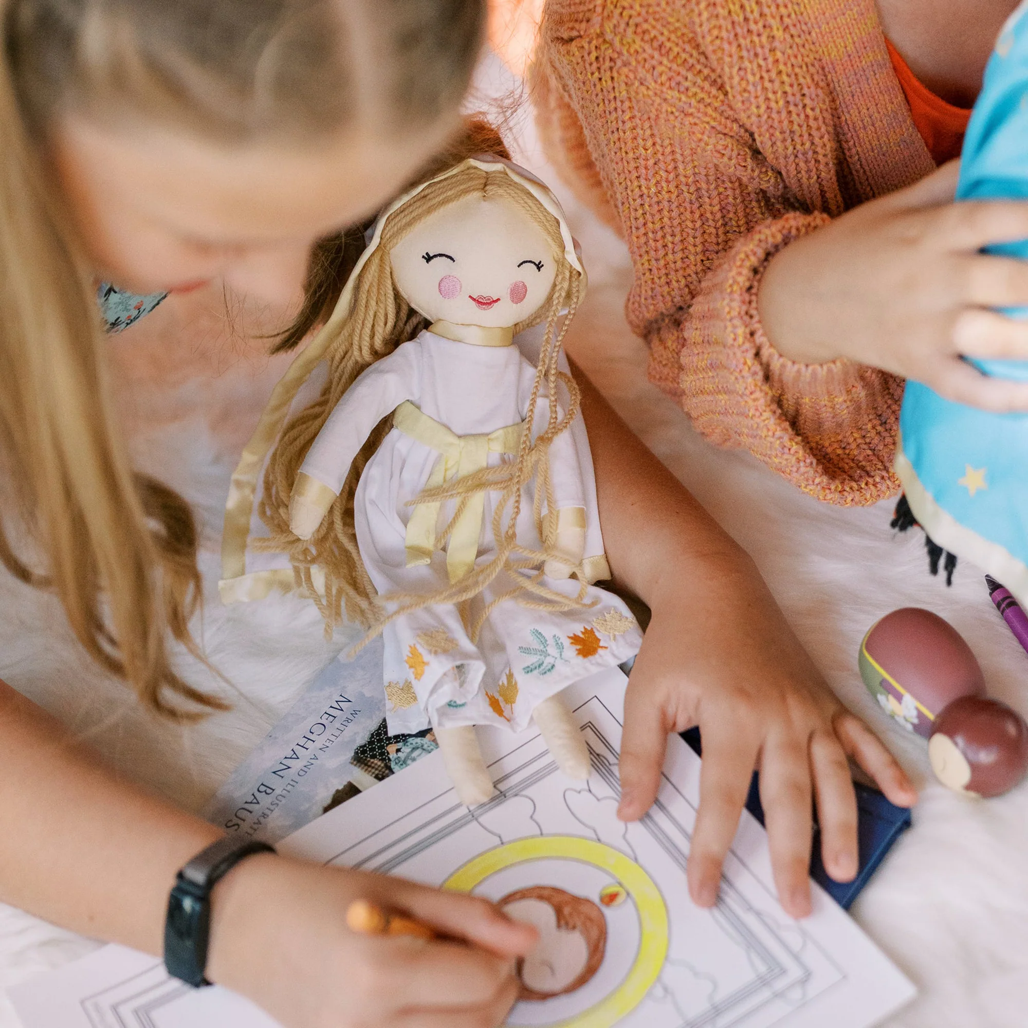 Our Lady of Good Help Rag Doll - Image 5