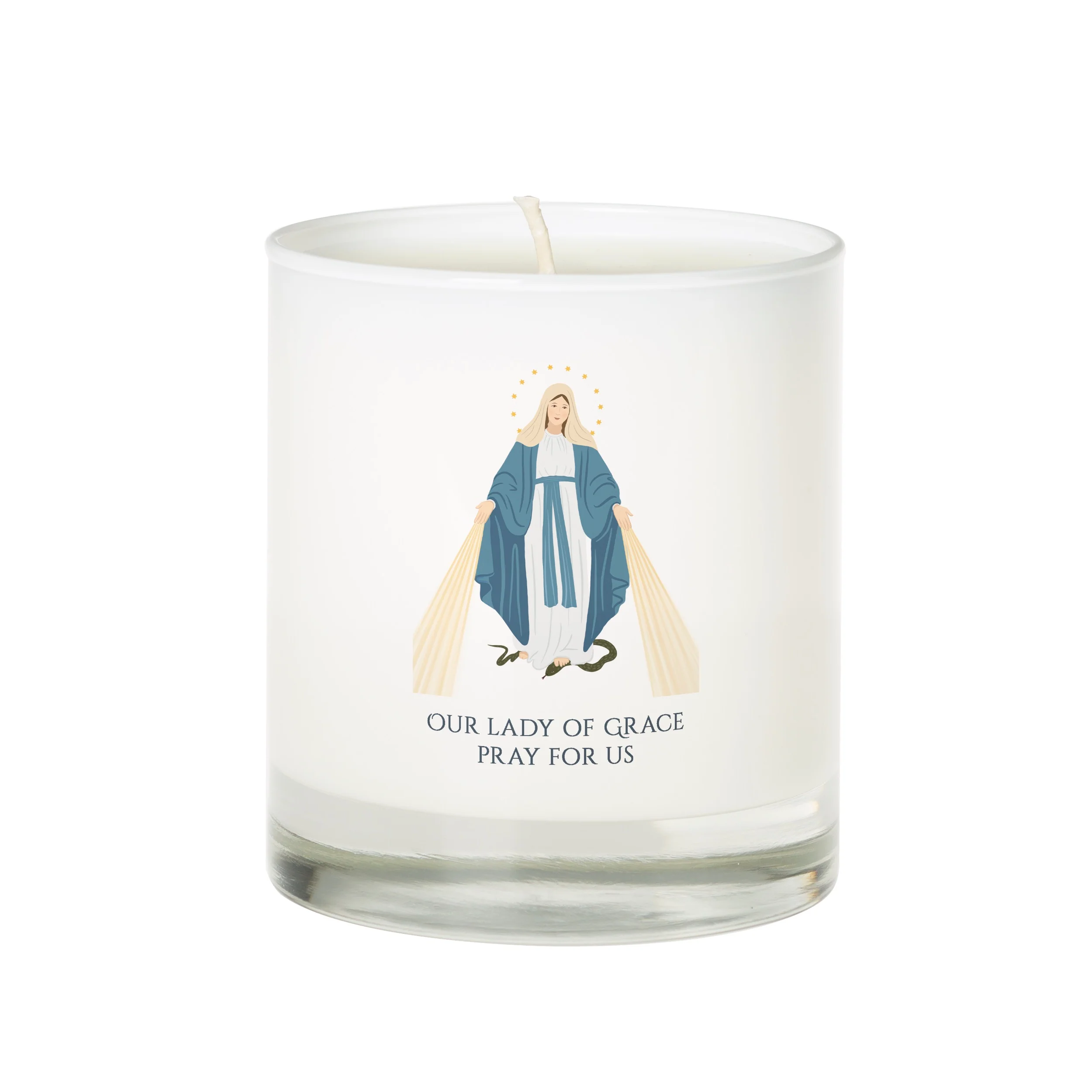 Our Lady of Grace Candle - Image 3